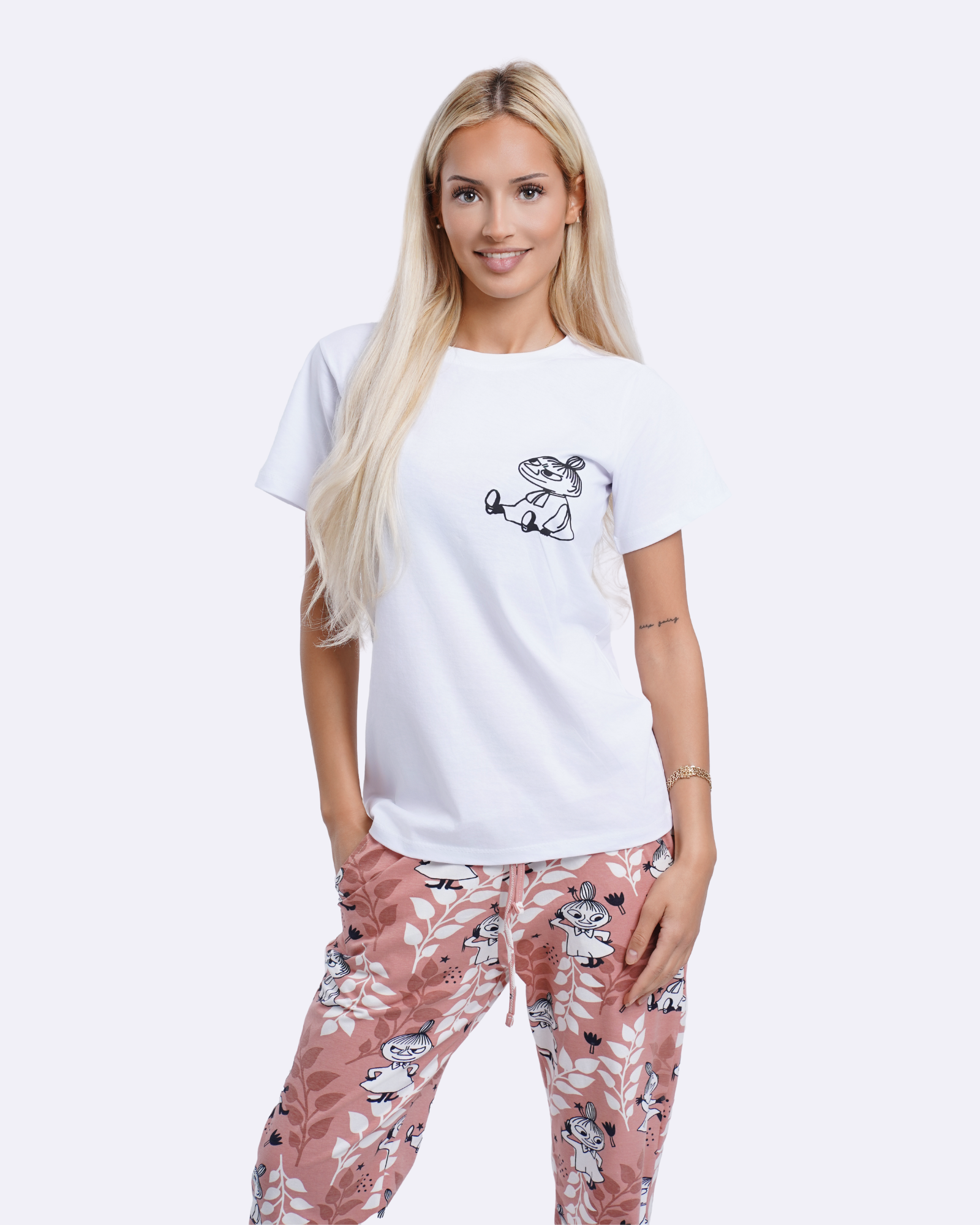 Pikku Myy Blush Pink Pyjamas