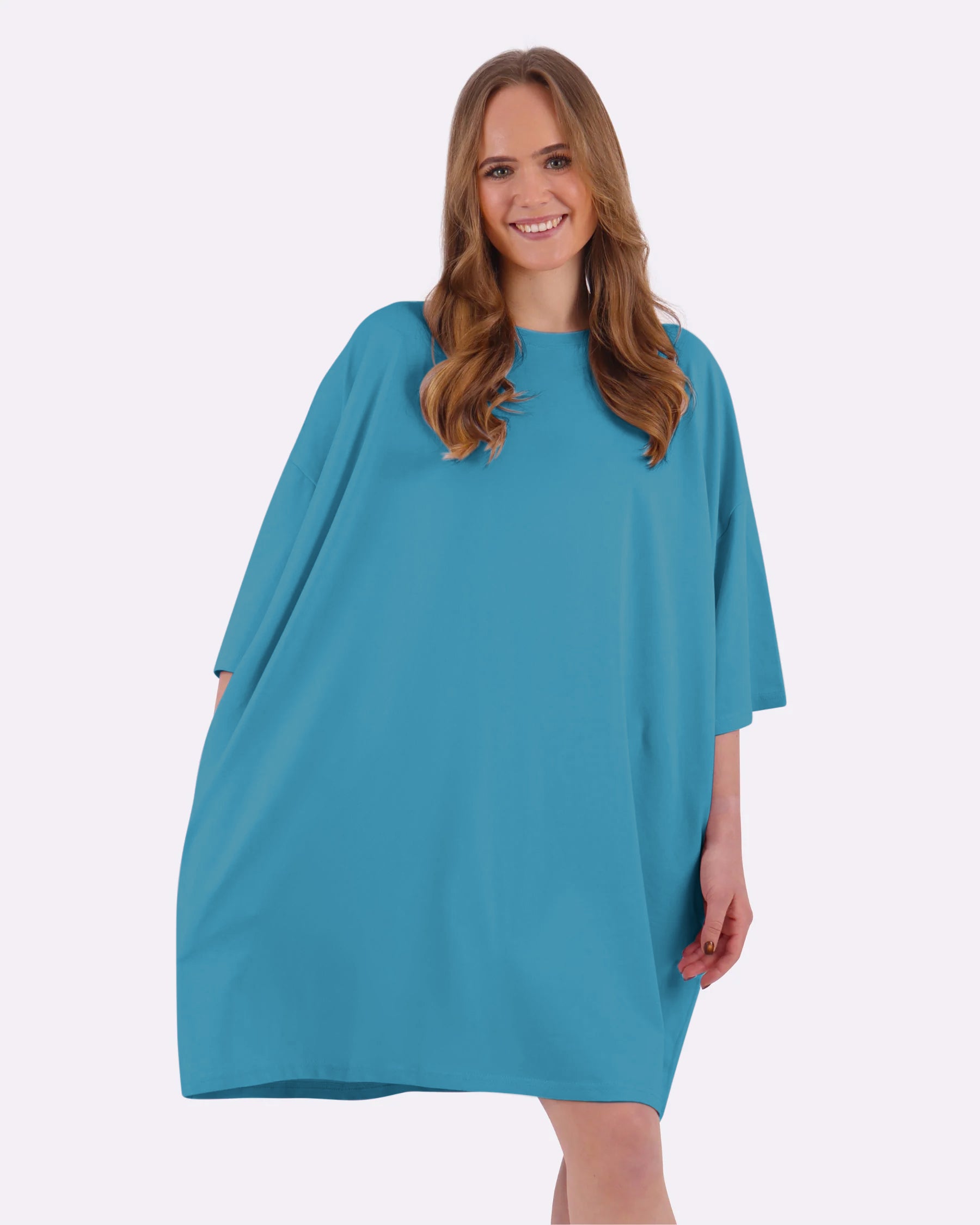 Turquoise Cozee Tee