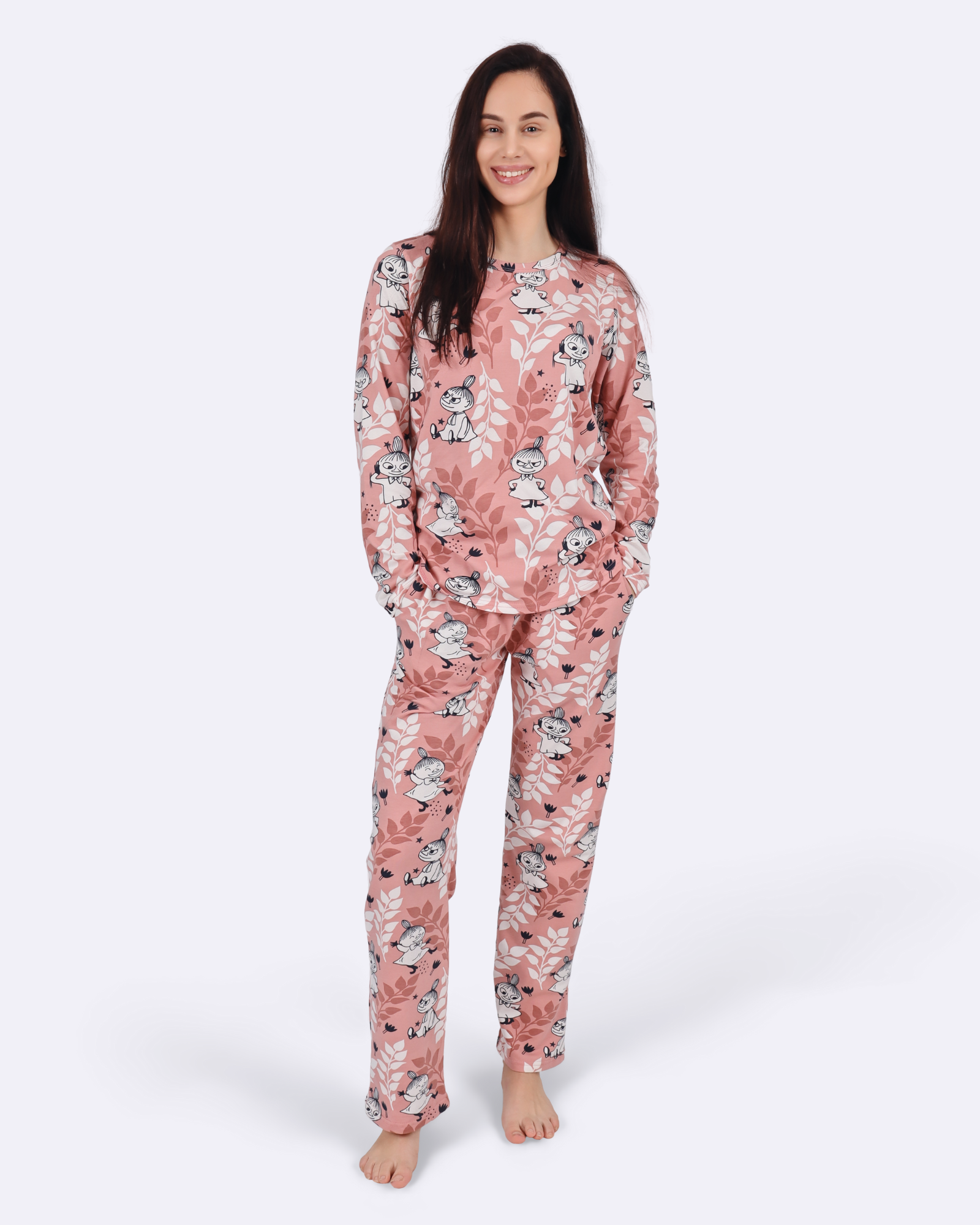 Lilla My Vaaleanpunaiset Pyjamat 