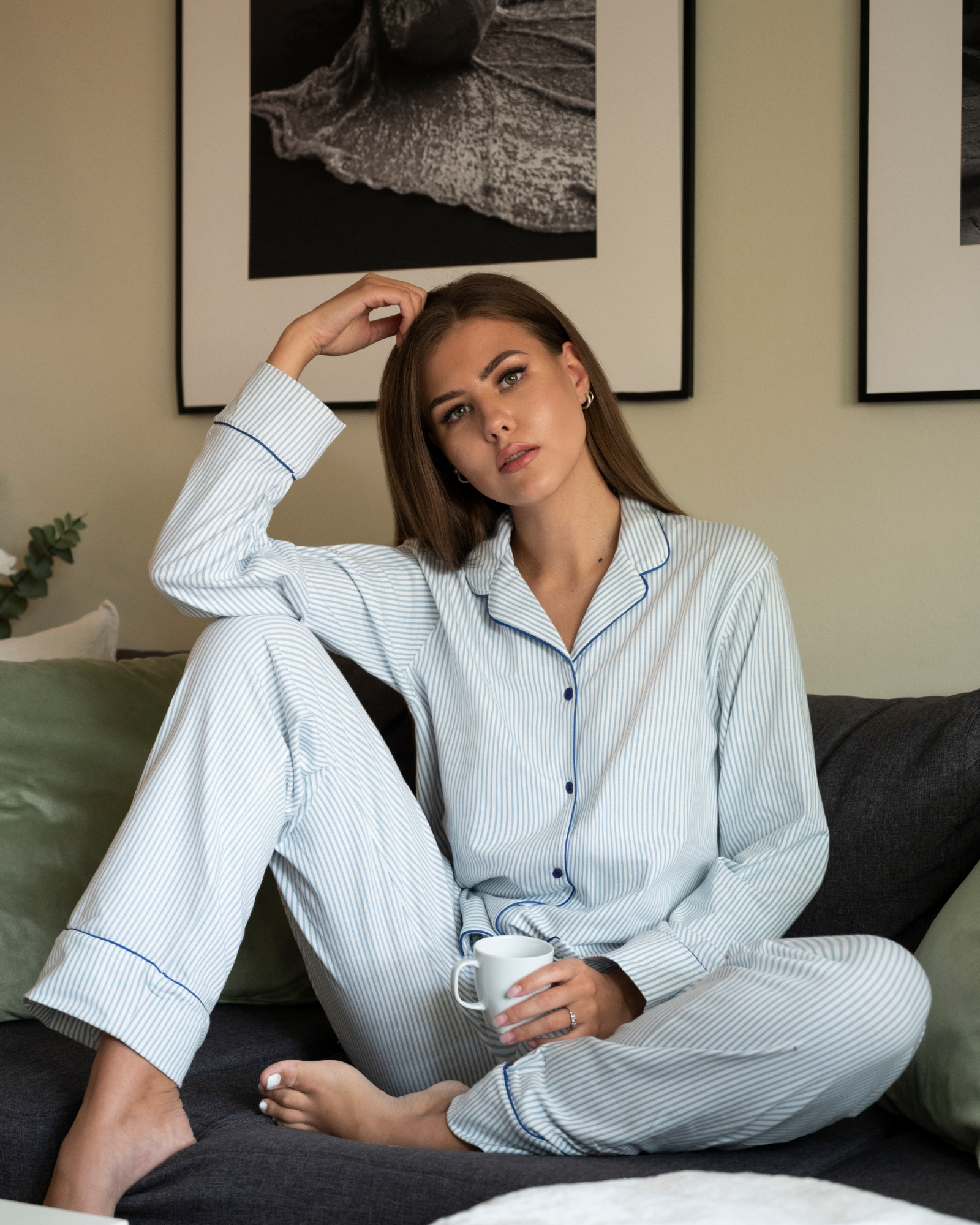 Blue Stripes Pyjamas