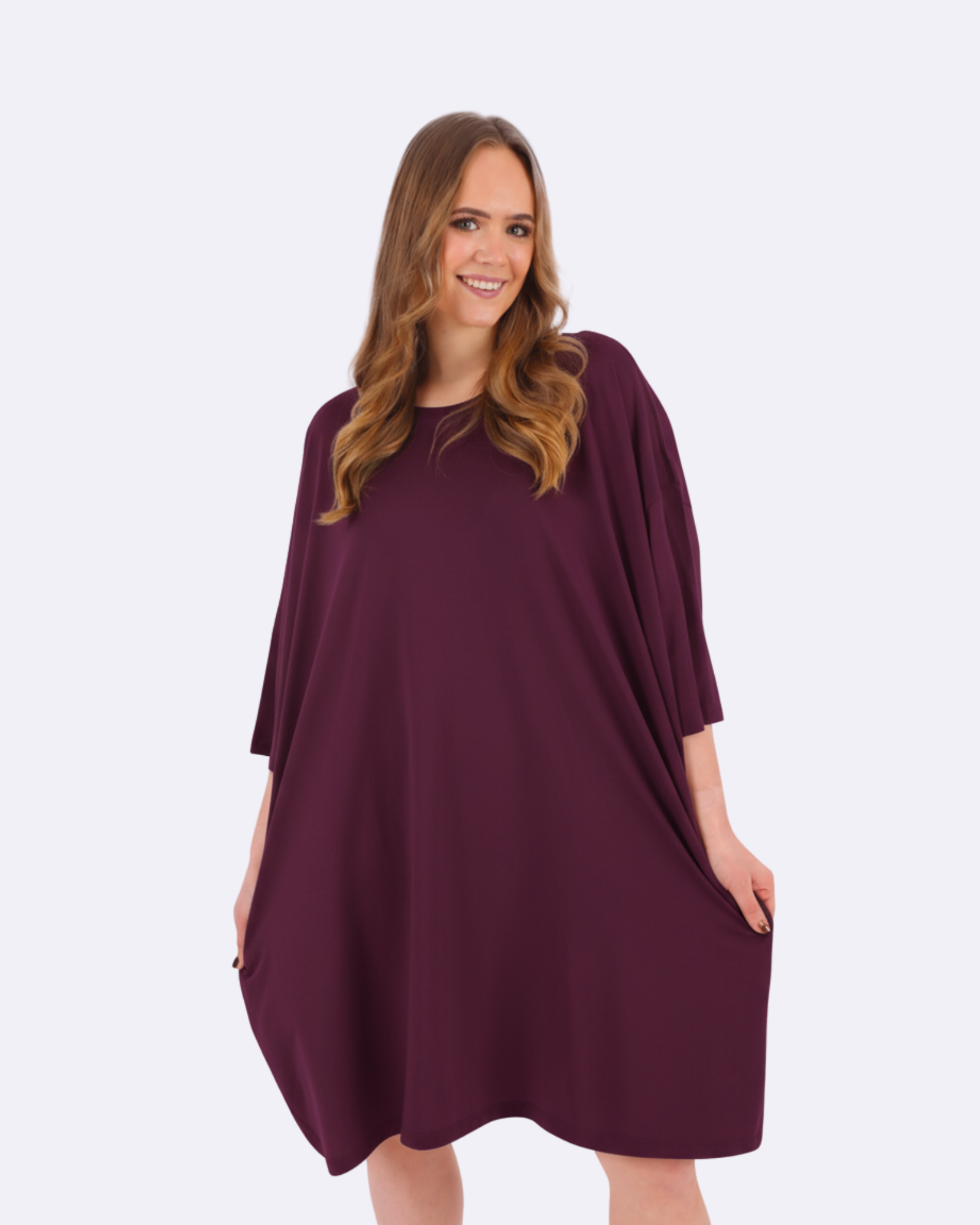 Plum Cozee Tee