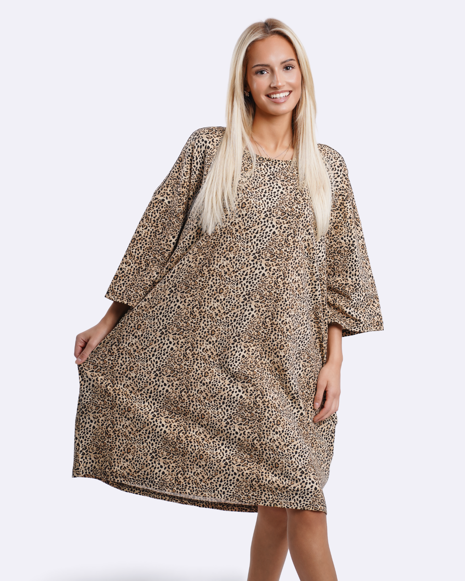 Leopard Cozee Tee