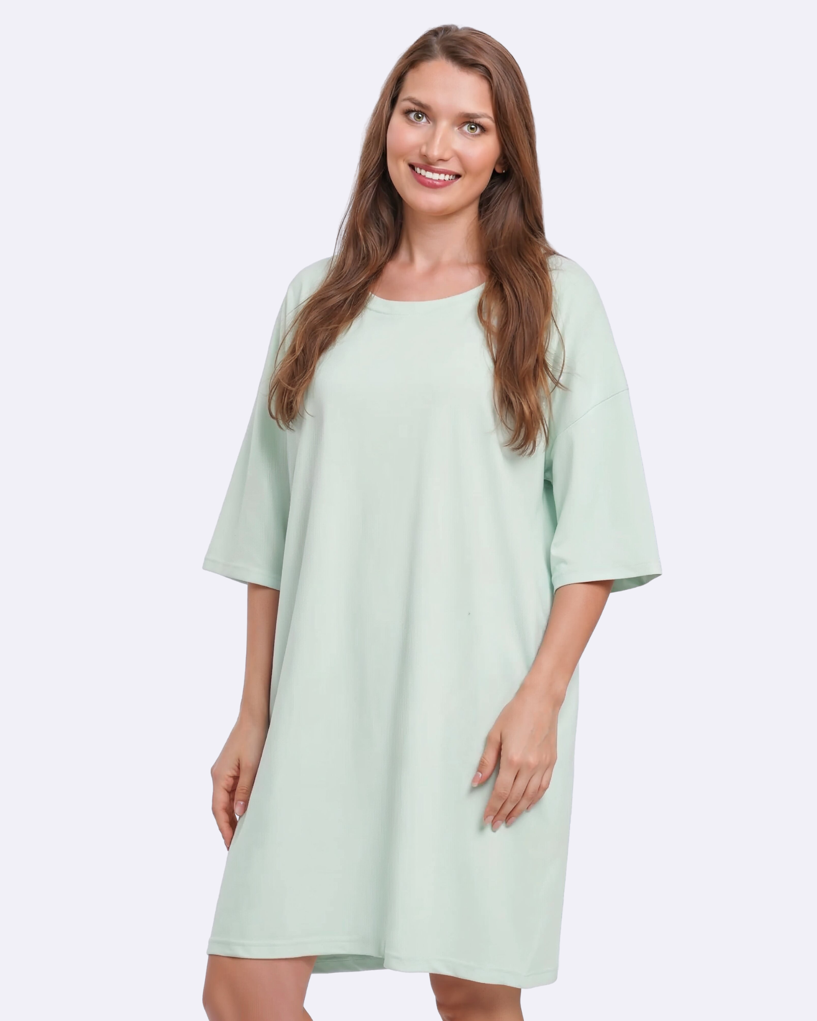 Soft Aqua Cozee Tee