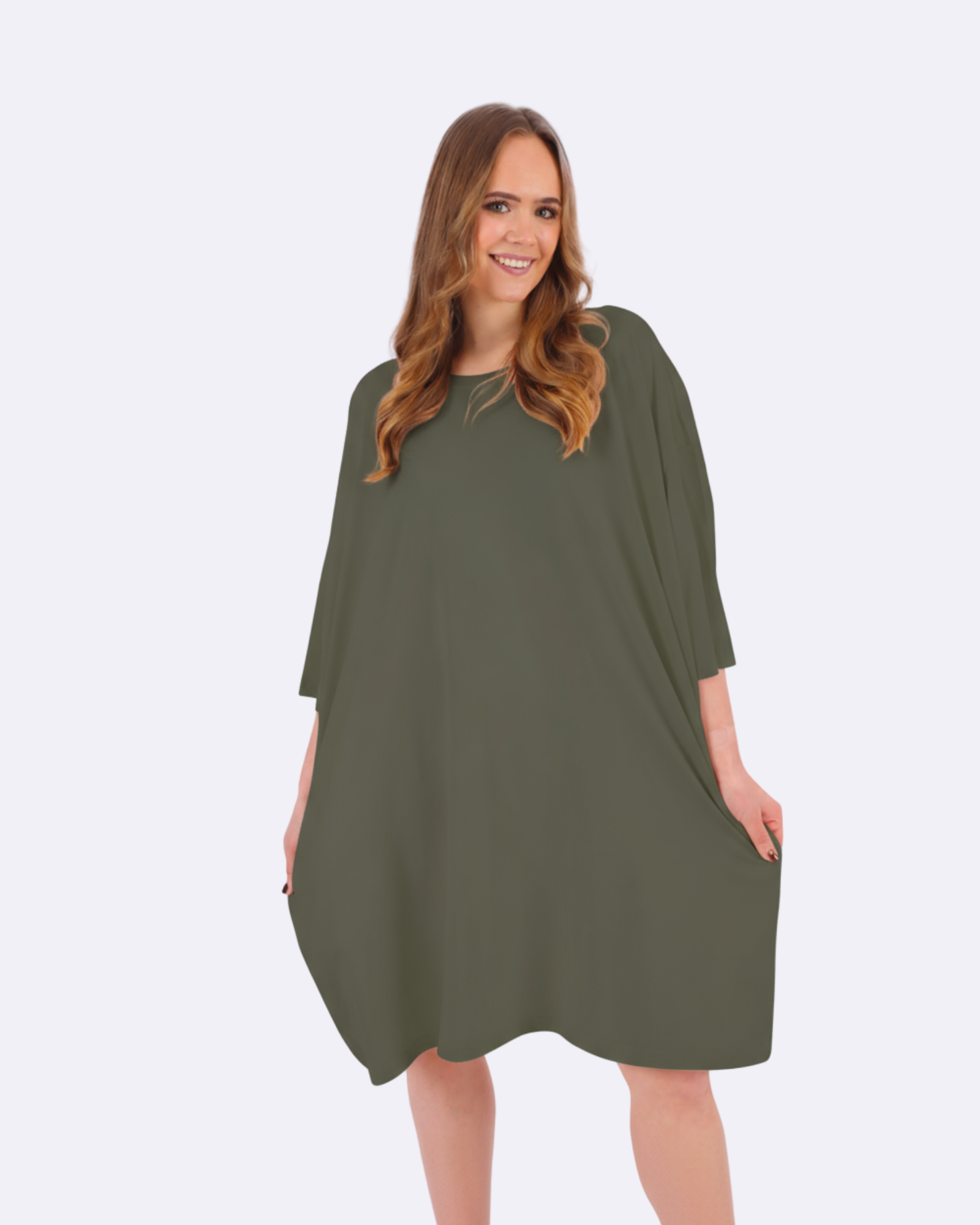 Smokey Olive Cozee Tee