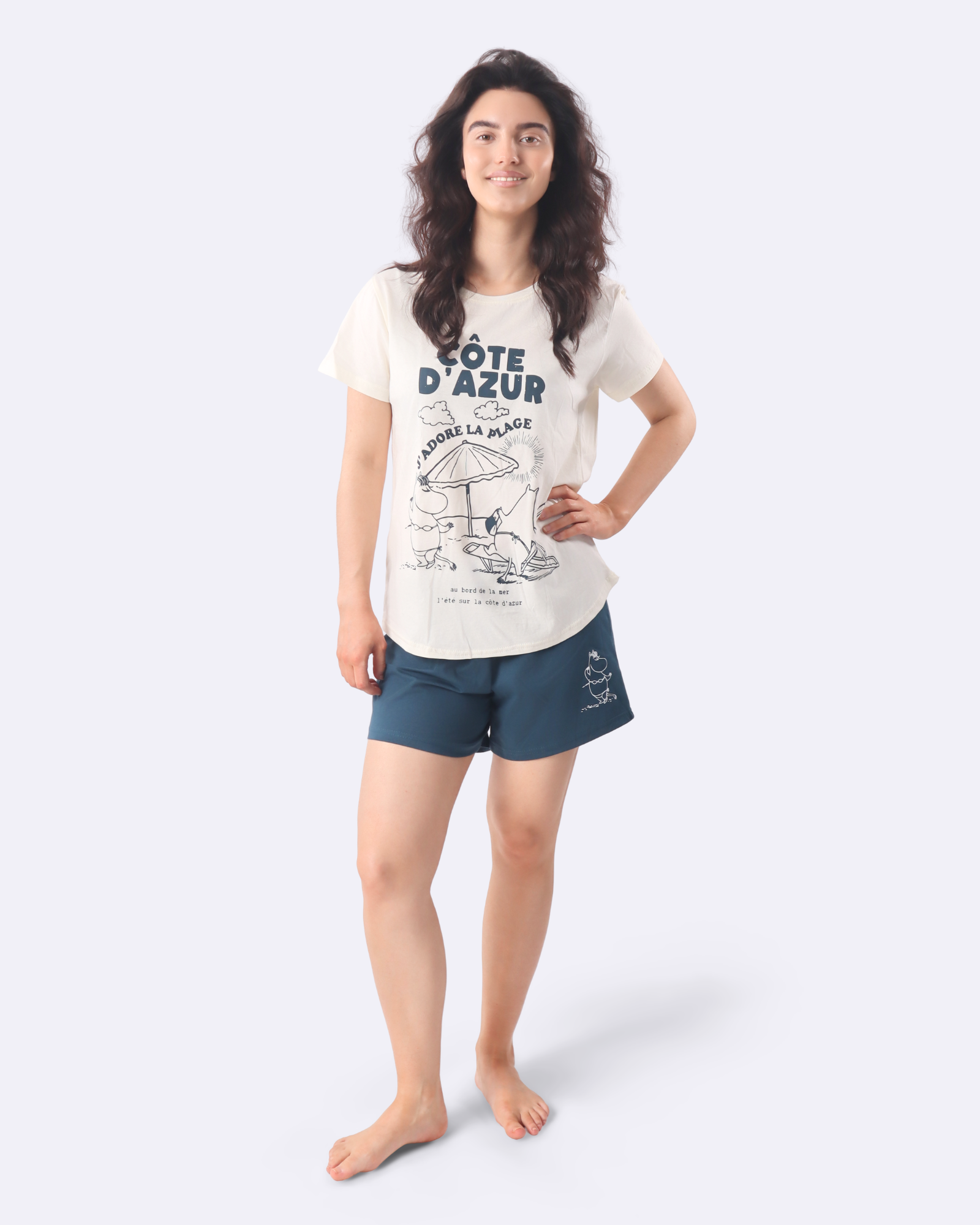 Moomin Riviera Short Pyjamas
