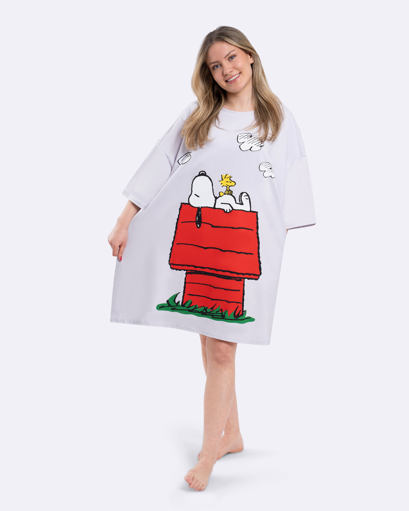 Snoopy House Lilac Cozee Tee
