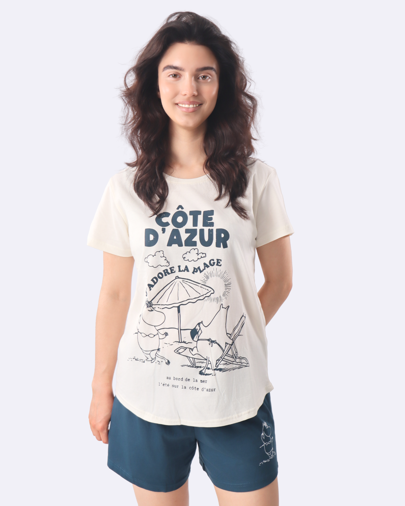 Moomin Riviera Short Pyjamas