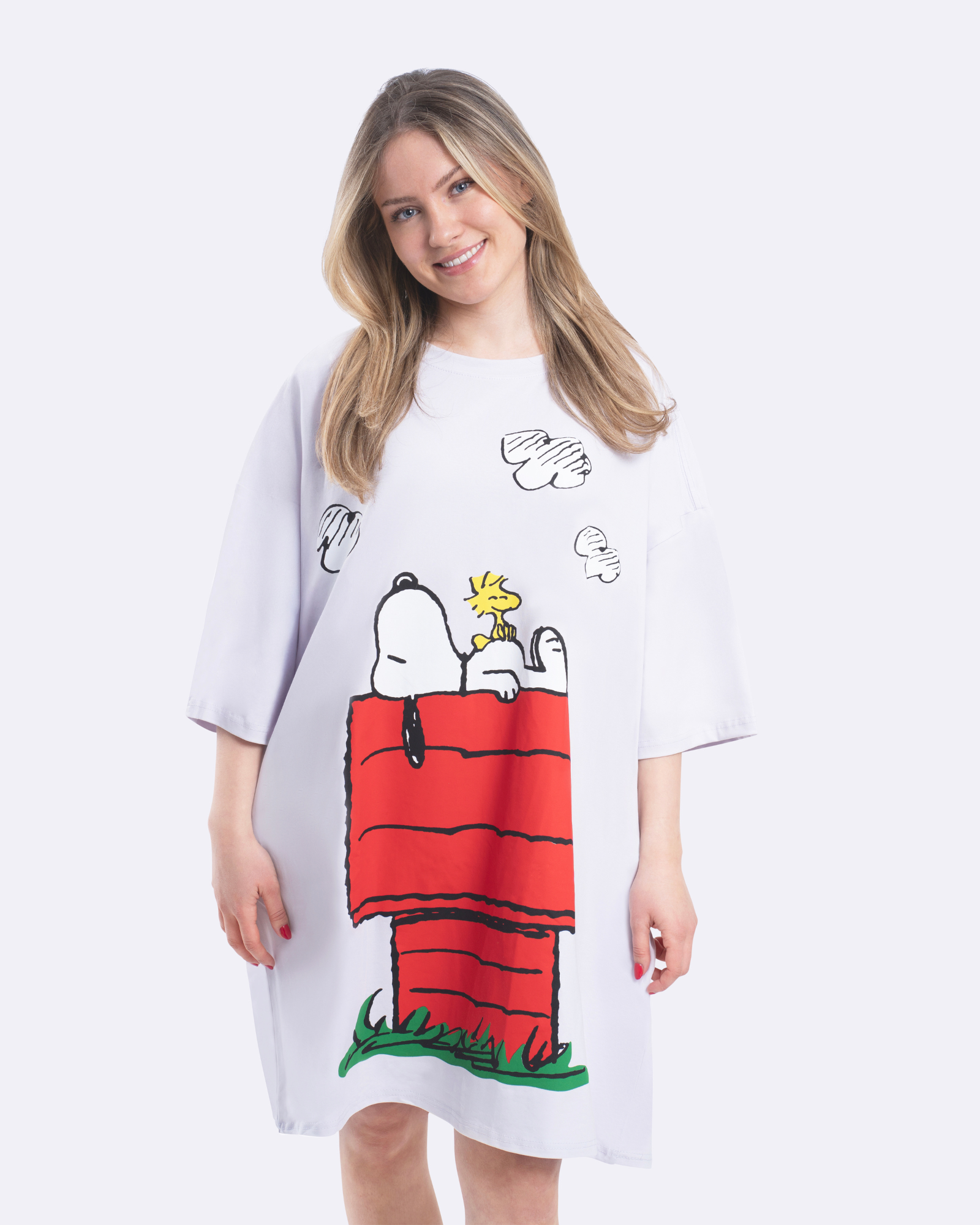 Snoopy House Lilac Cozee Tee