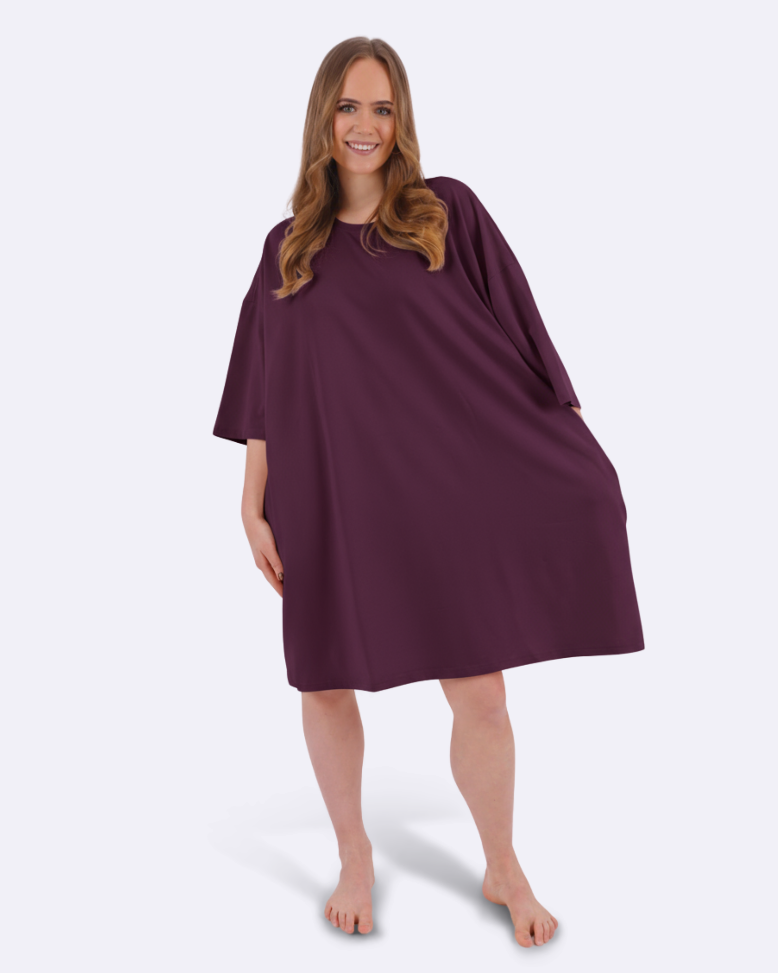 Plum Cozee Tee