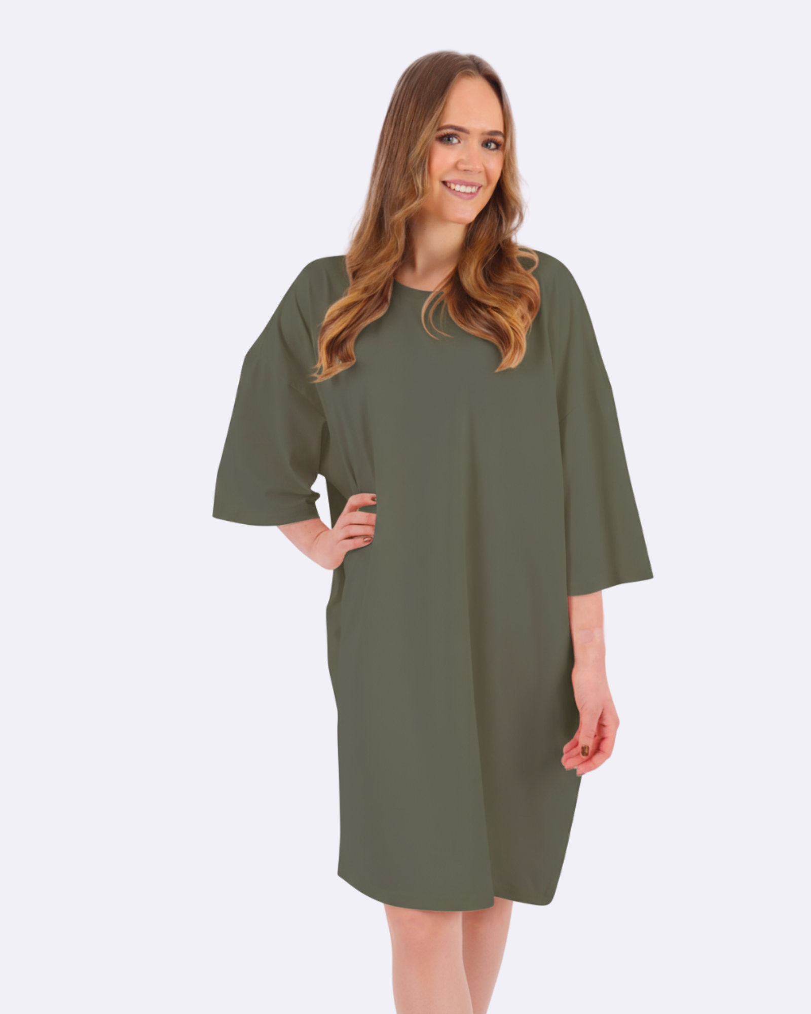 Smokey Olive Cozee Tee