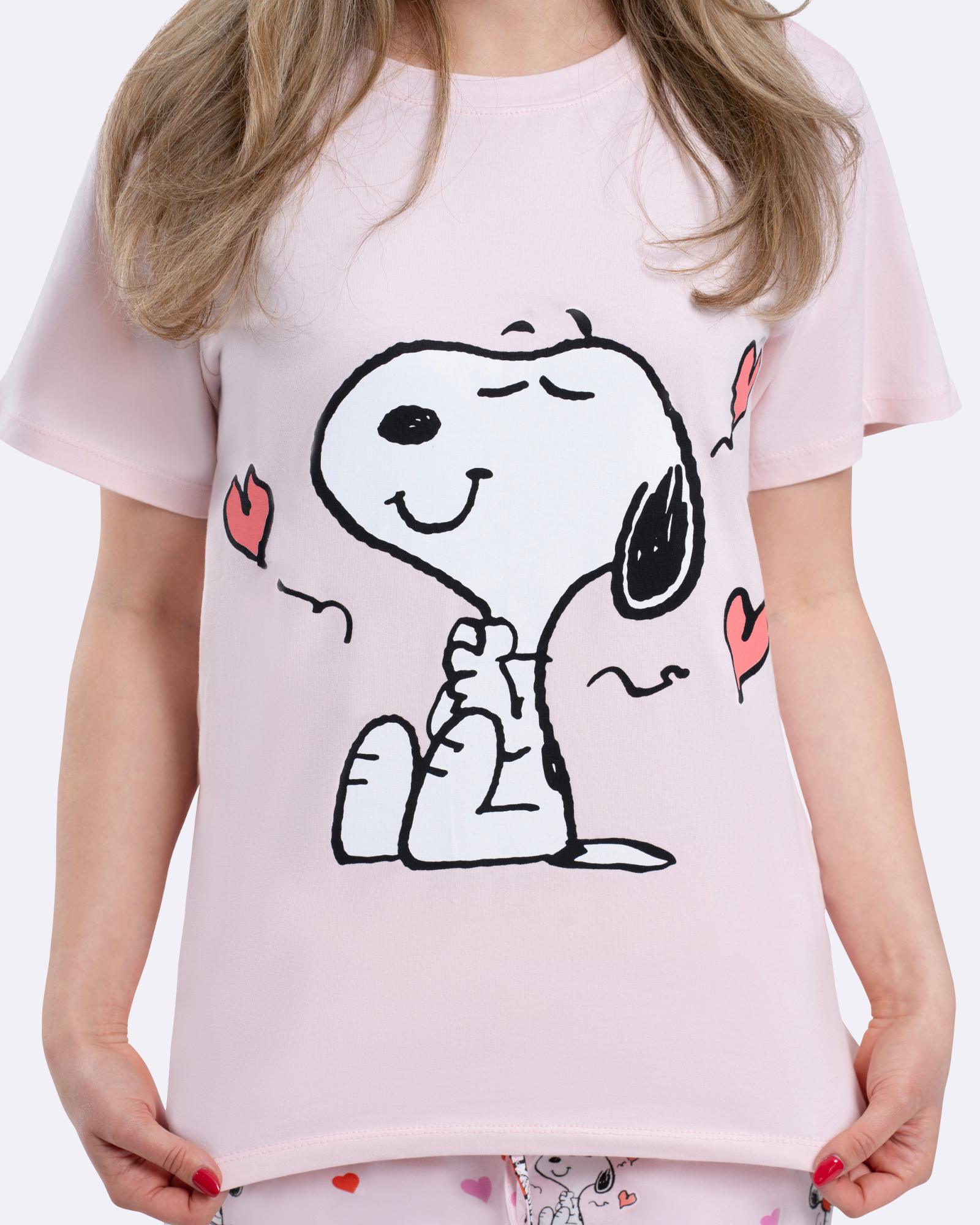 Snoopy Hearts Long Pyjamas