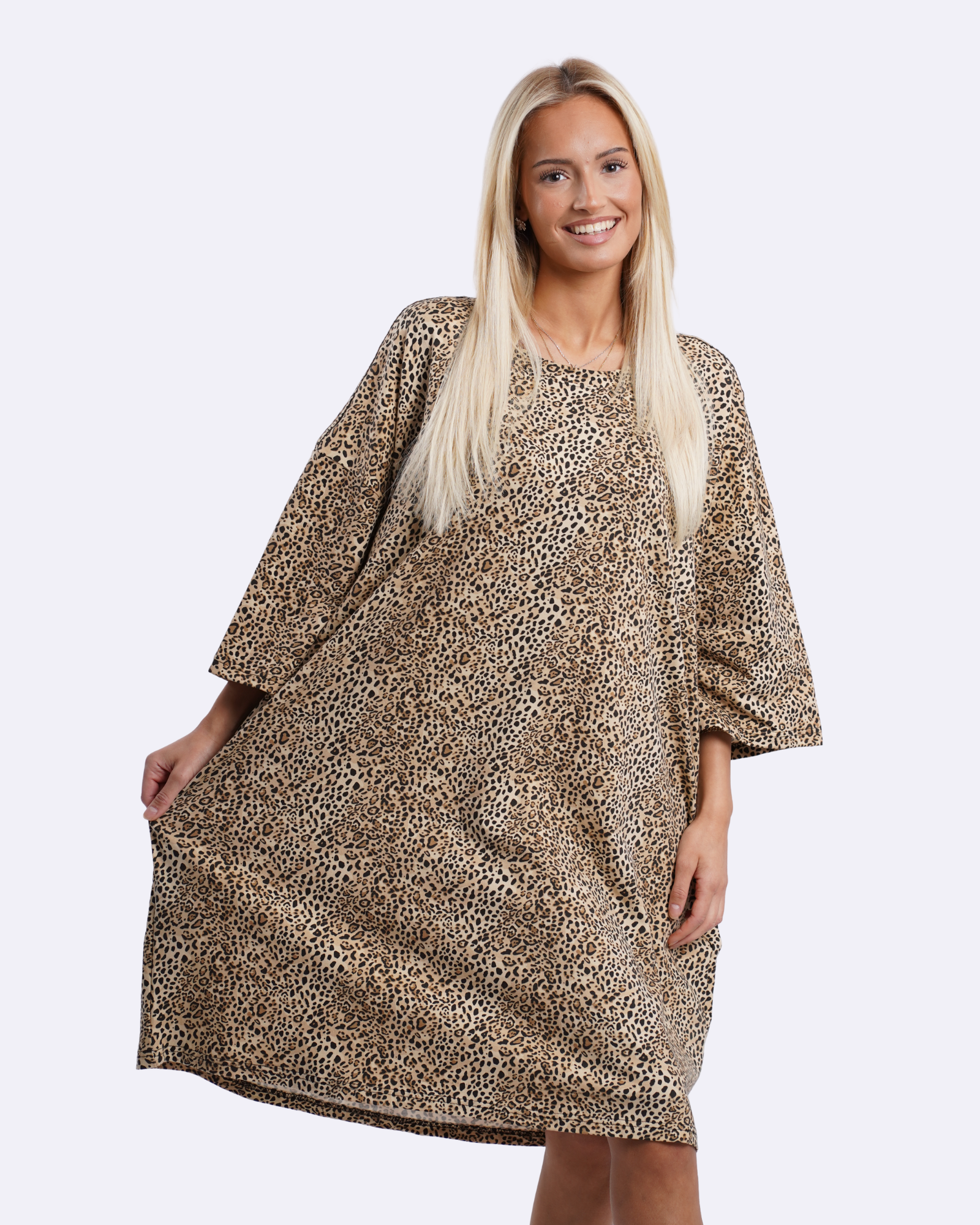 Leopard Cozee Tee