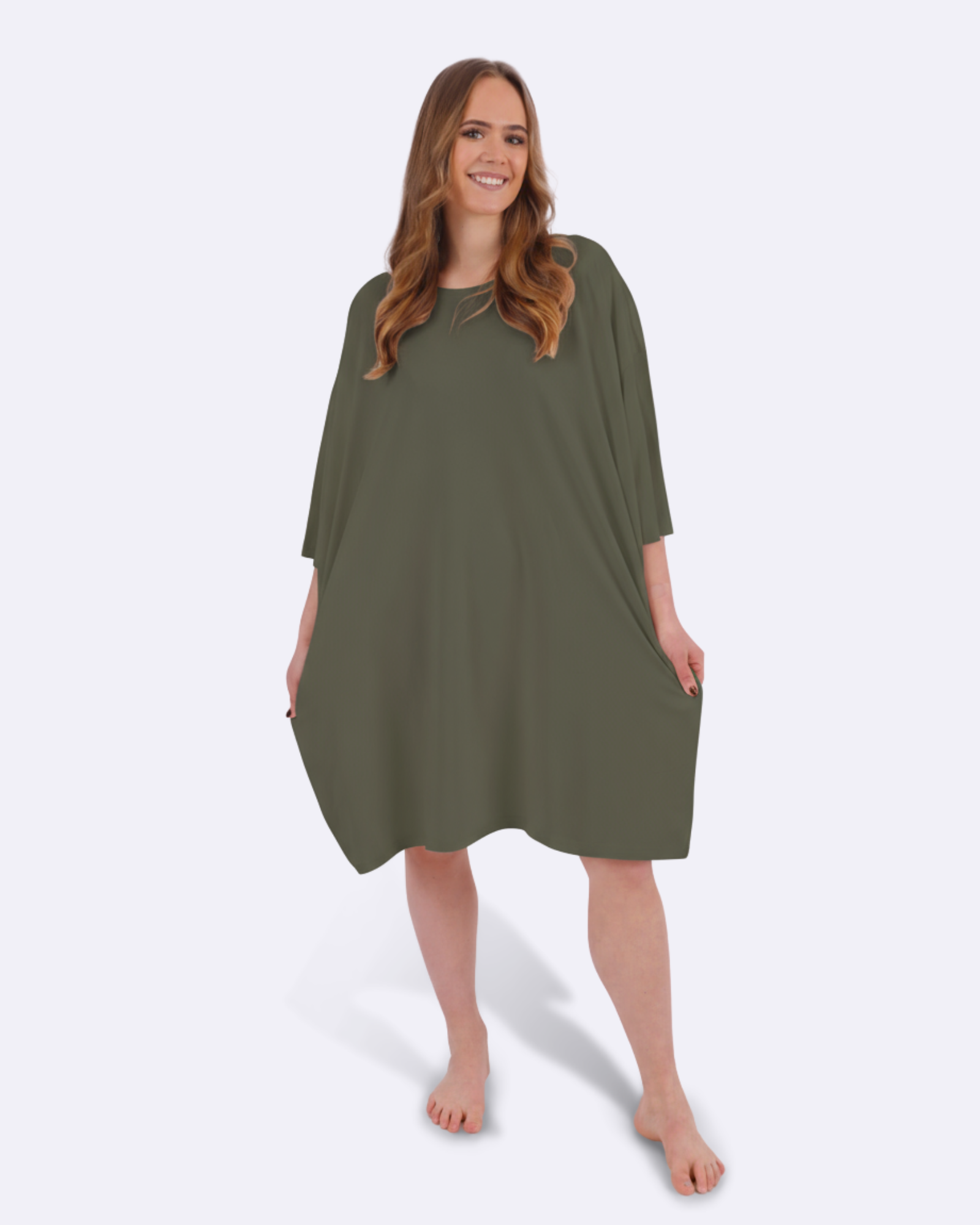 Smokey Olive Cozee Tee