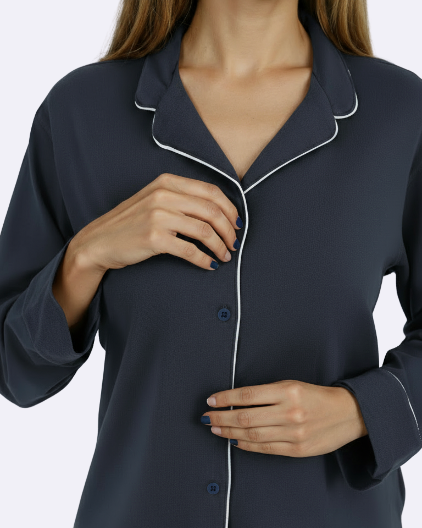 Midnight Blue Classic Pyjamas