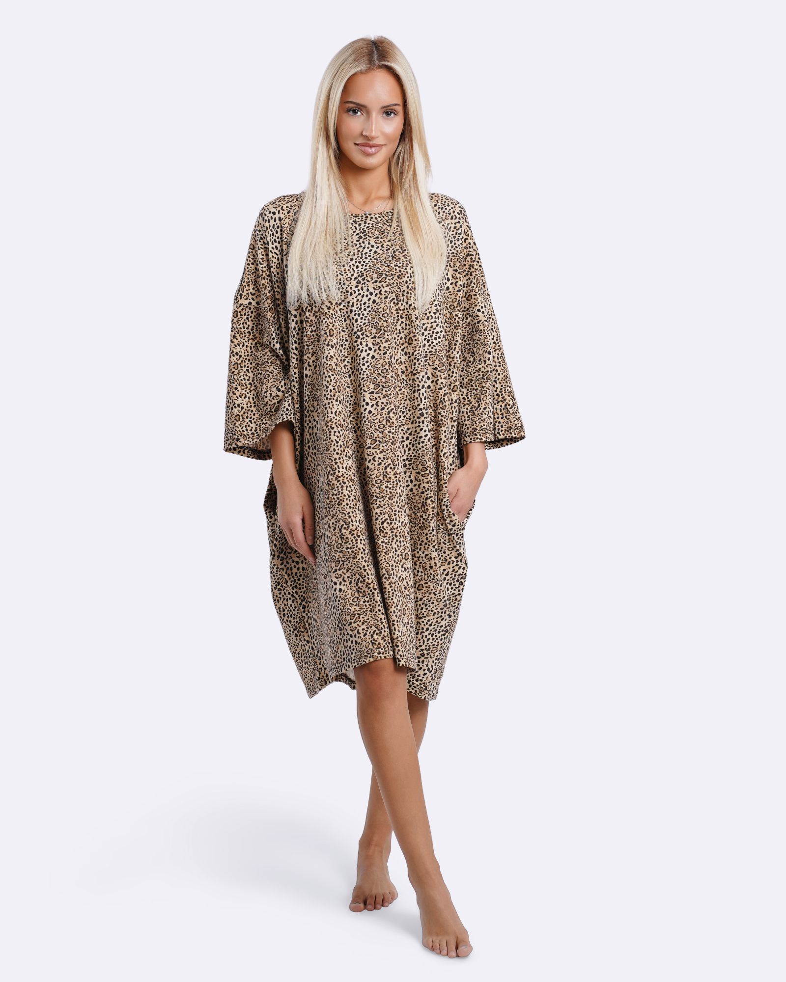 Leopard Cozee Tee