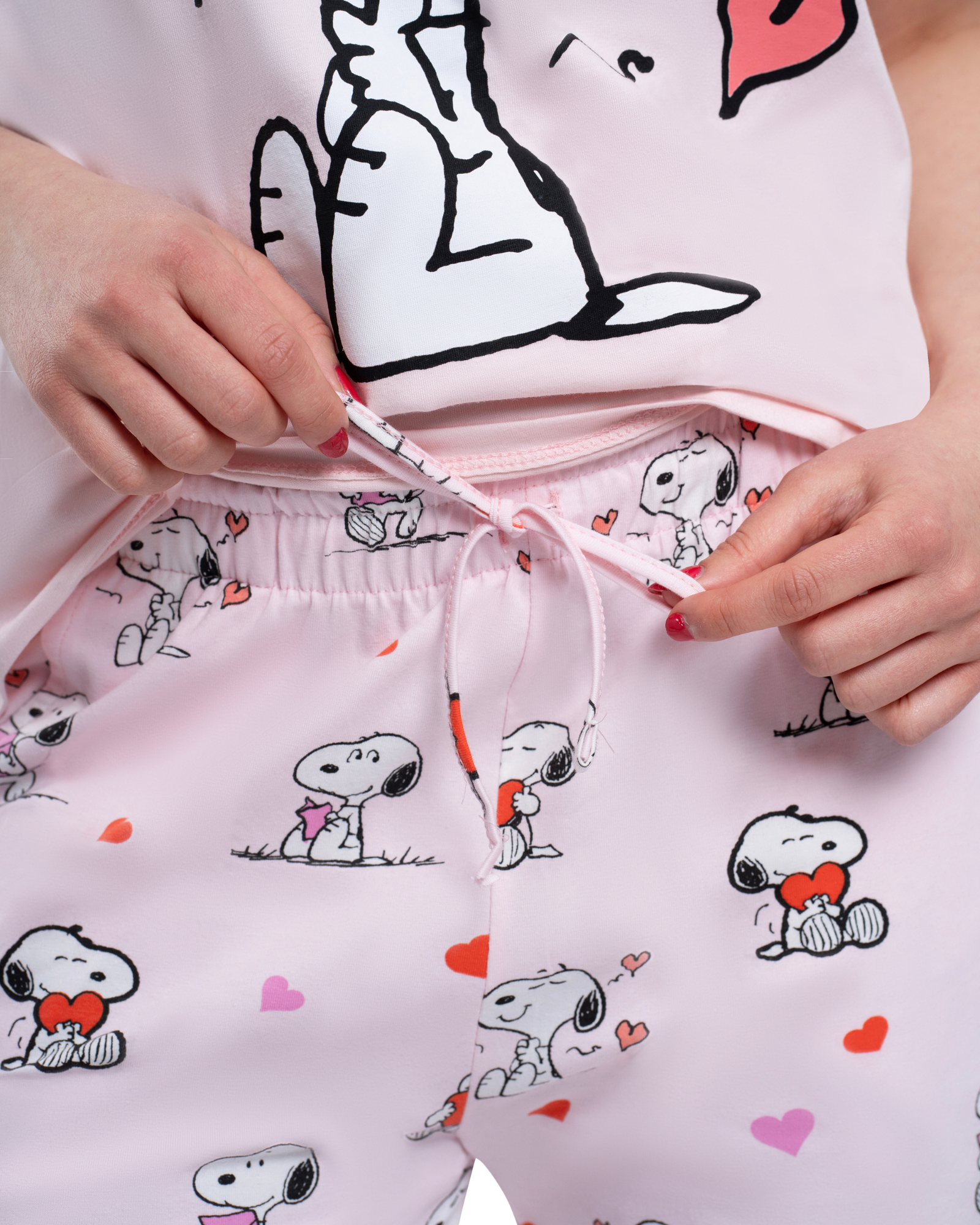 Snoopy Hearts Long Pyjamas