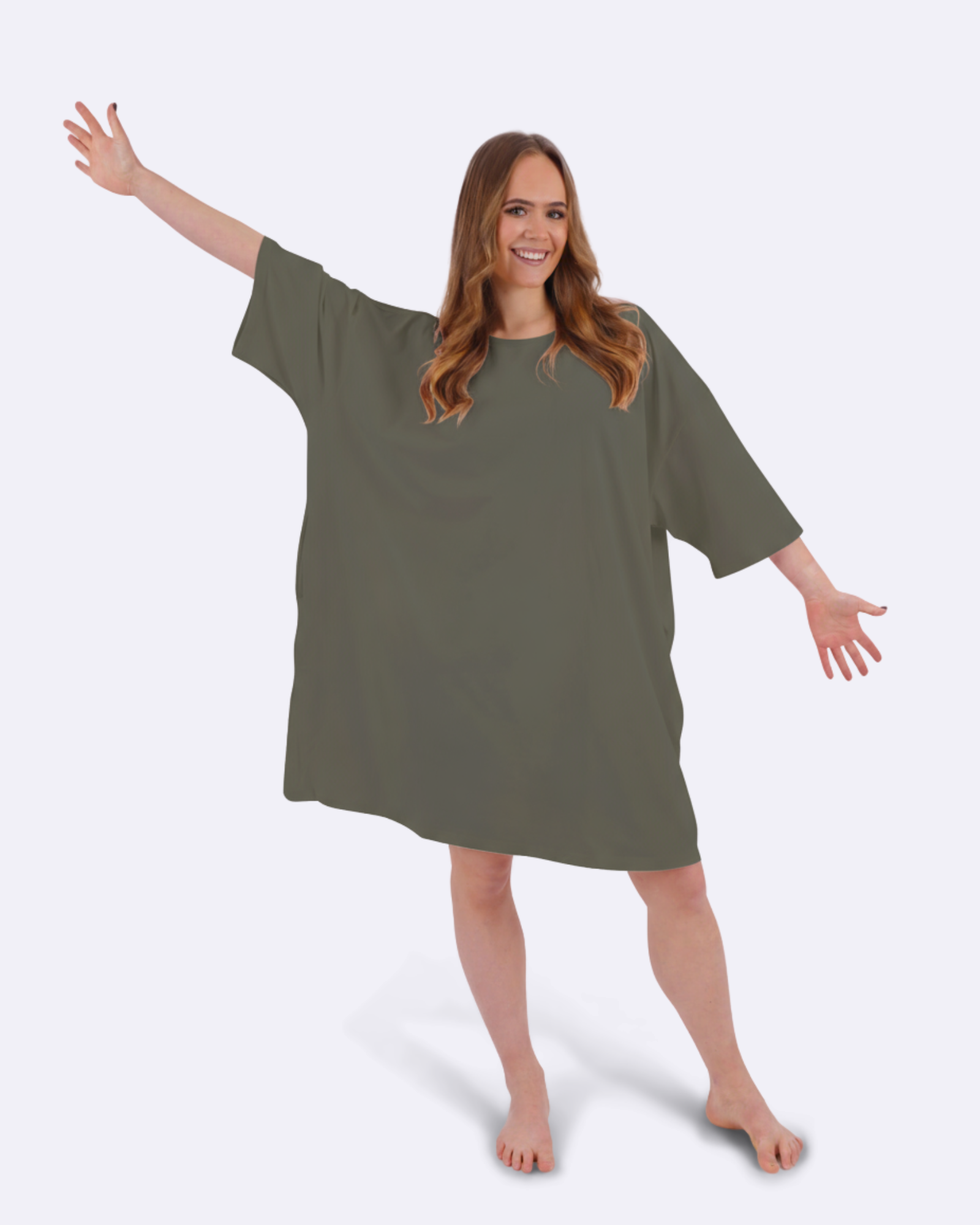 Smokey Olive Cozee Tee