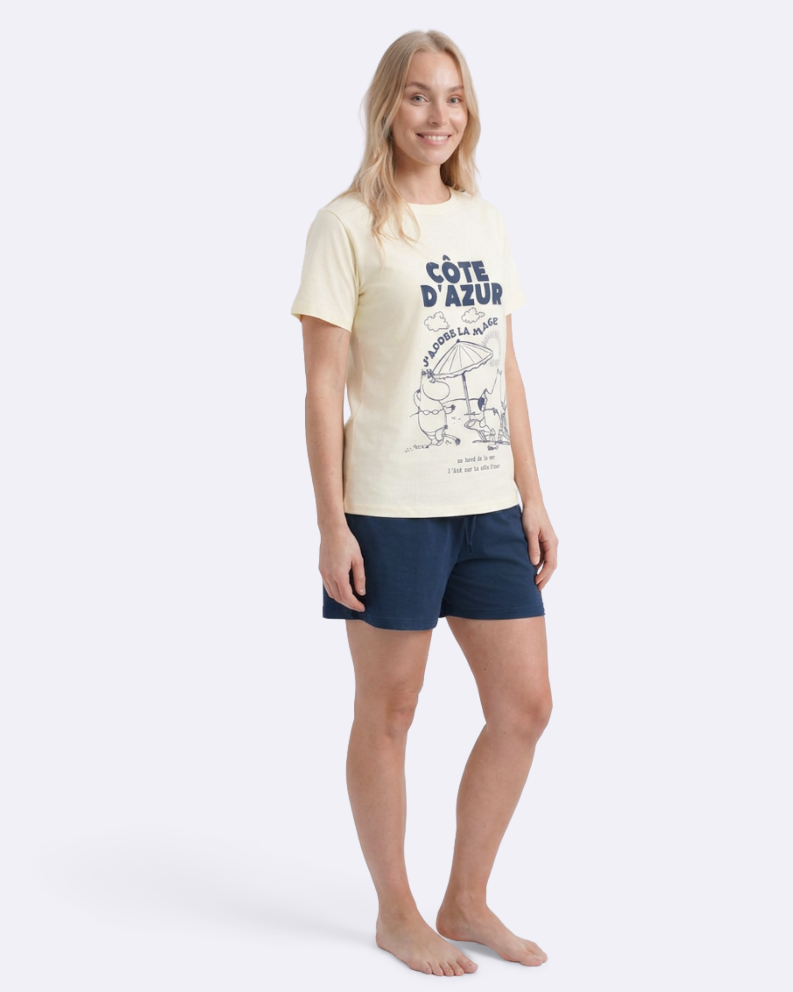 Moomin Riviera Short Pyjamas