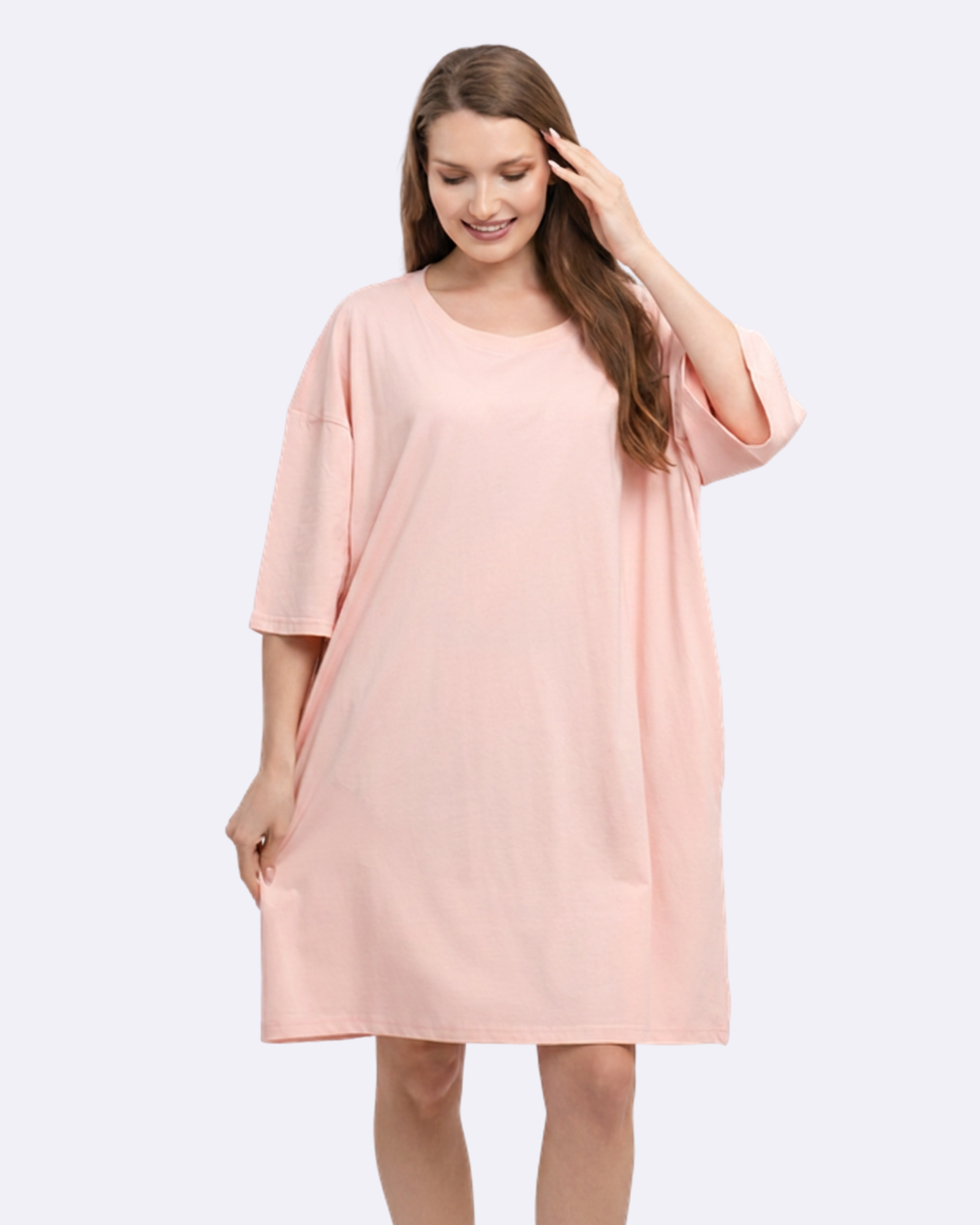 Powder Pink Cozee Tee