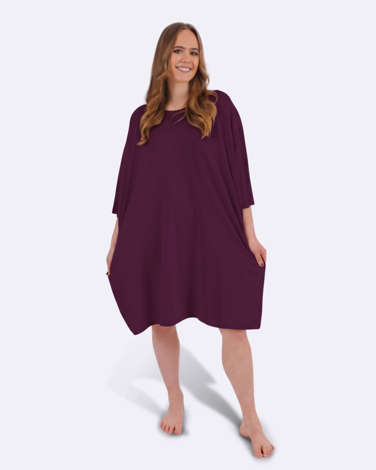 Plum Cozee Tee