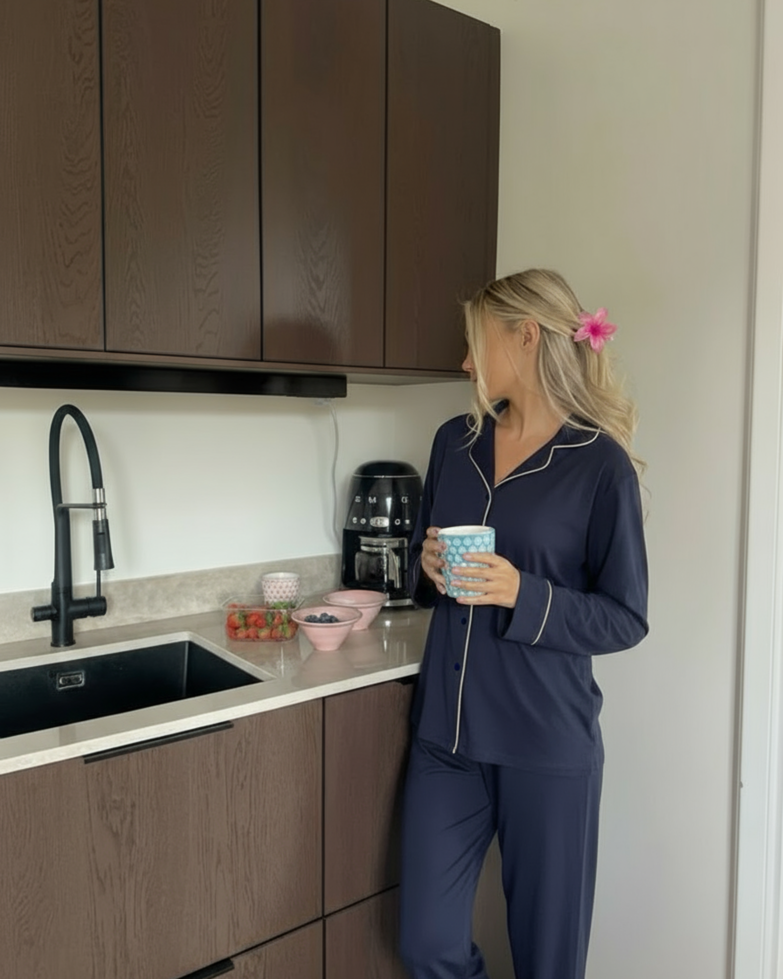 Navy Blue Pyjamas