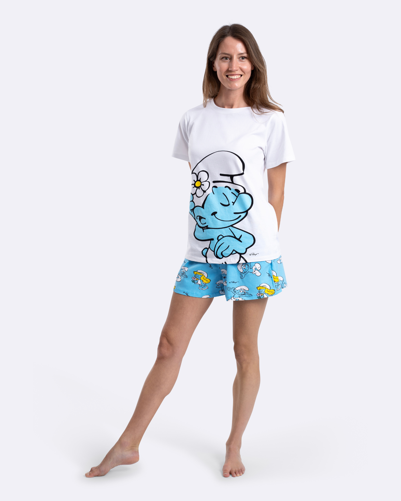 The Smurfs Short Pyjamas