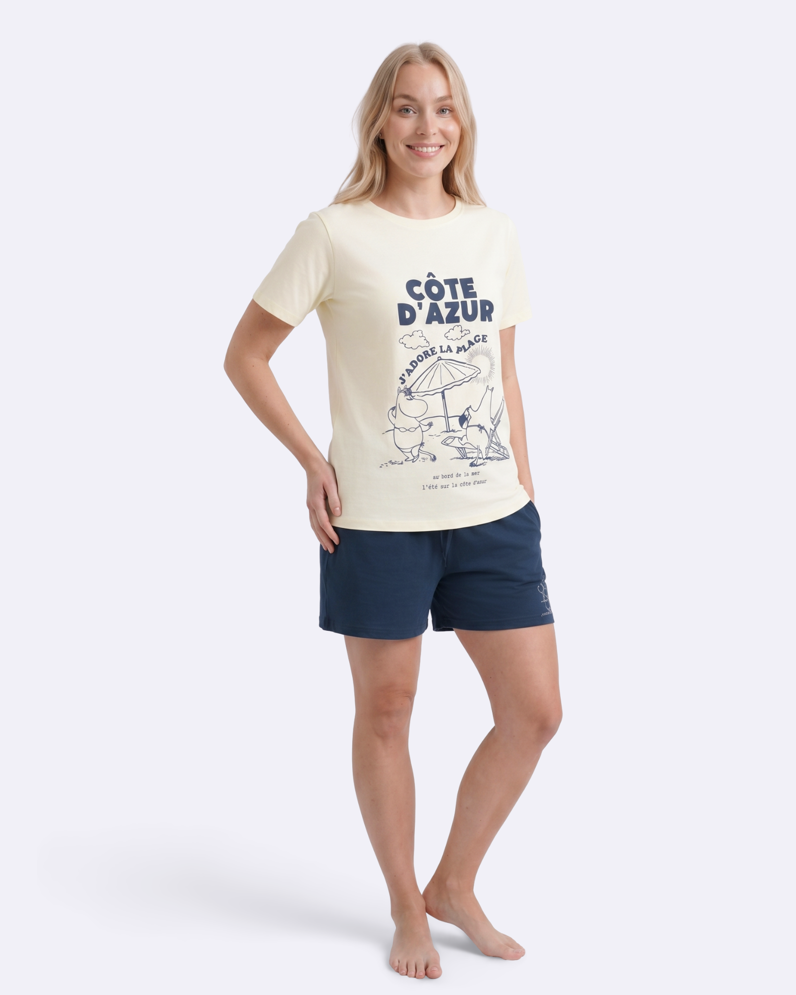 Moomin Riviera Short Pyjamas