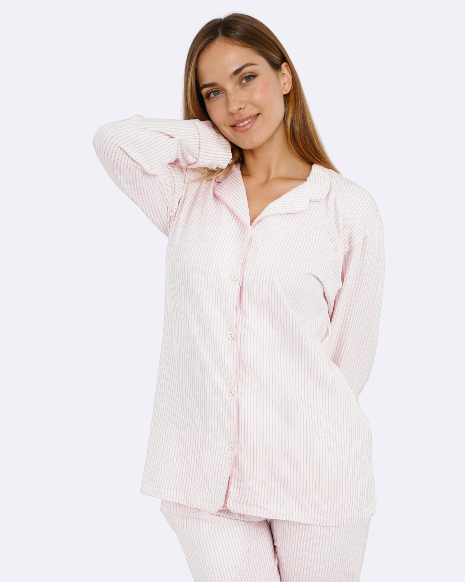 Pink Stripes Pyjamas