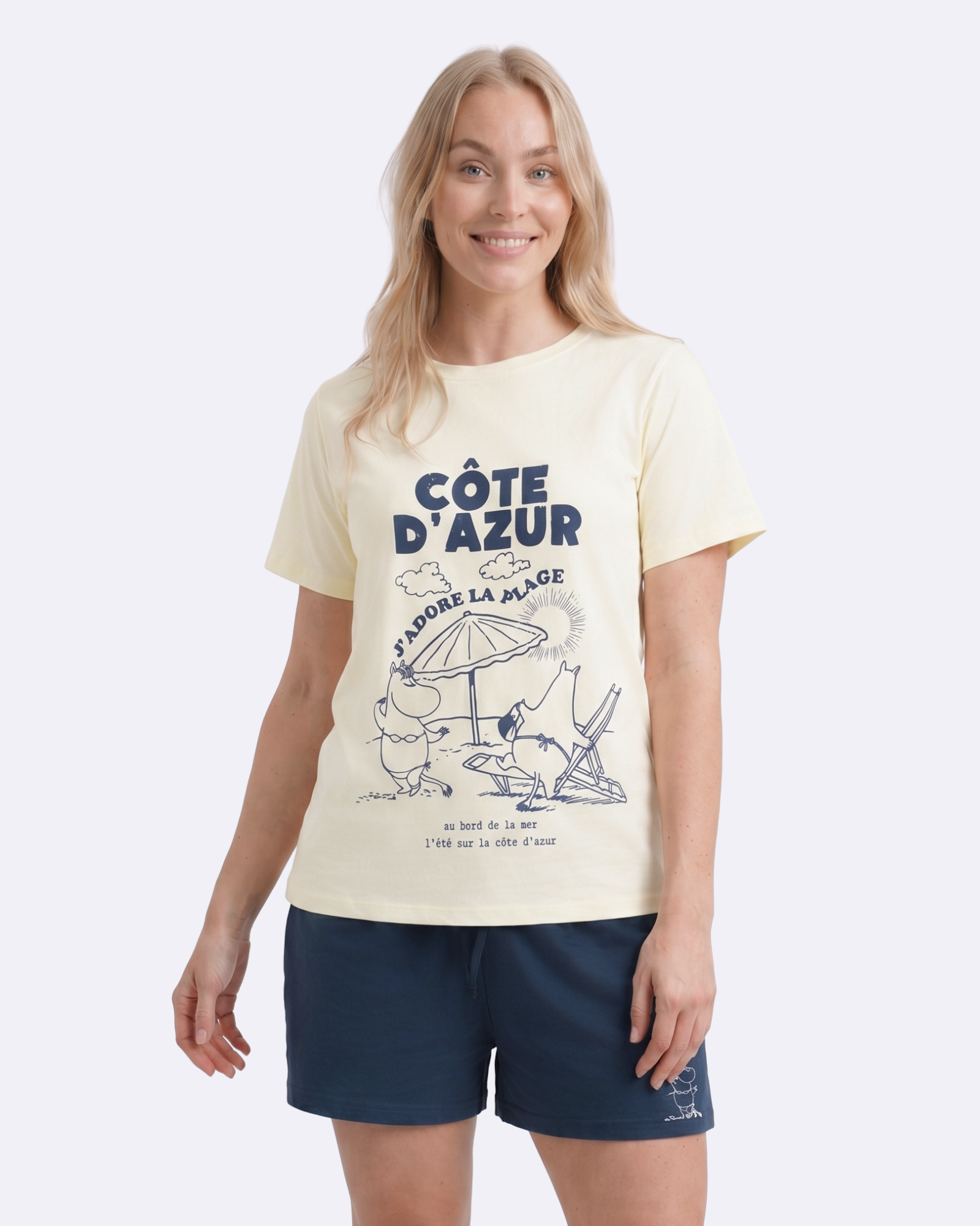 Moomin Riviera Short Pyjamas