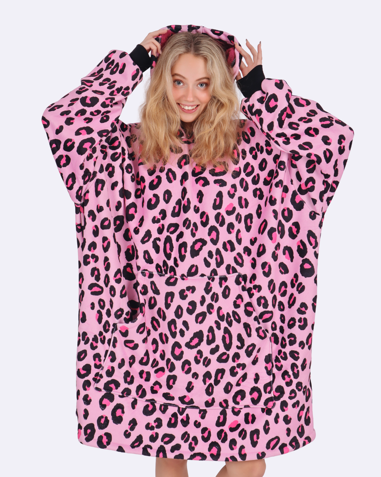 Pink Leopard Cozee