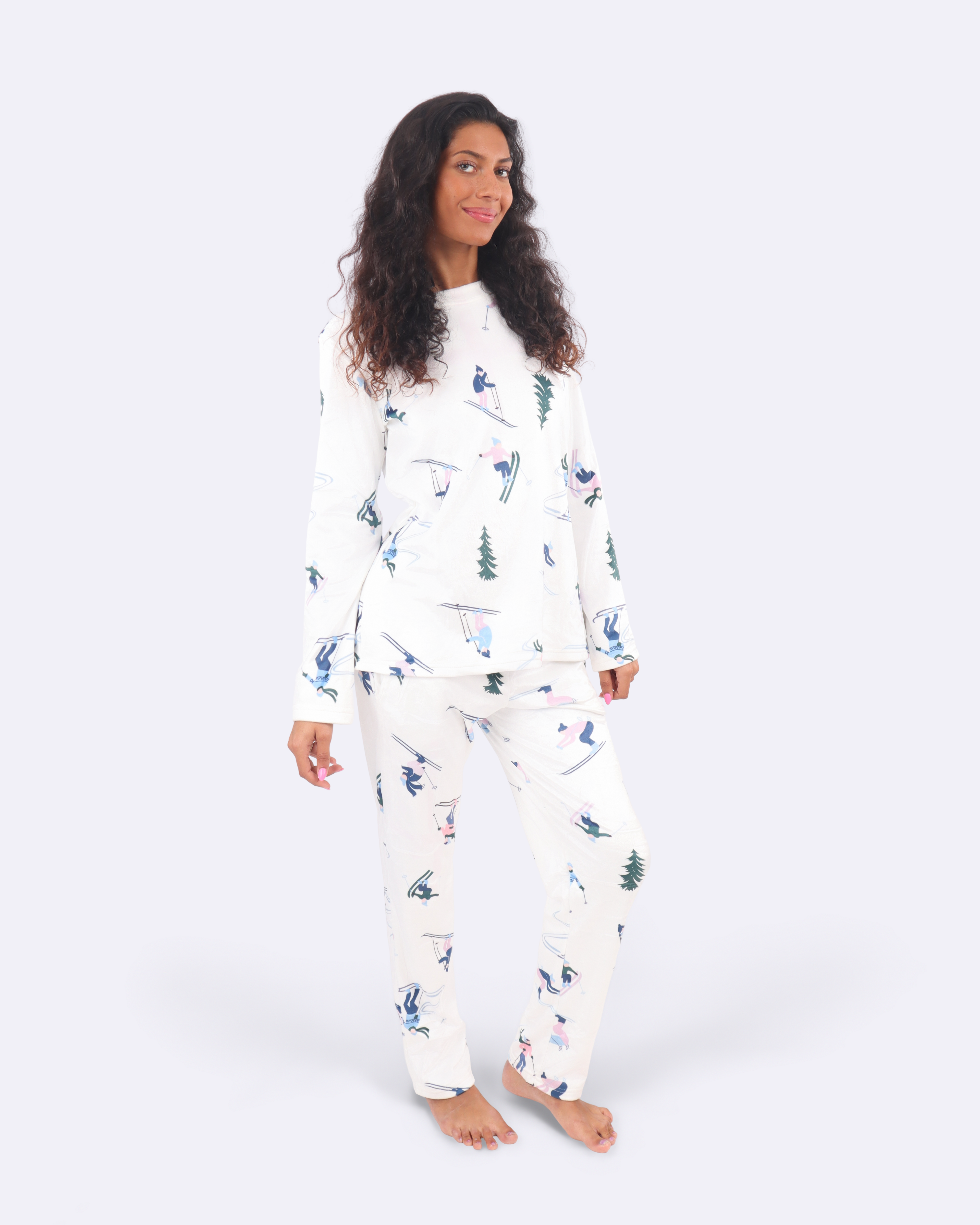 Skiers Velvet Pyjamas