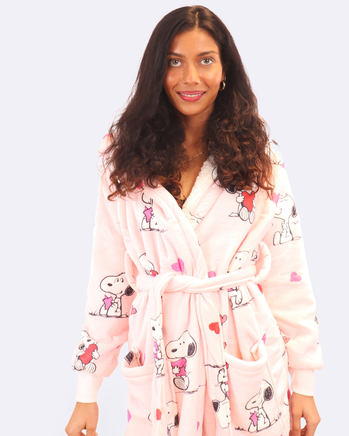 Snoopy Hearts Robe