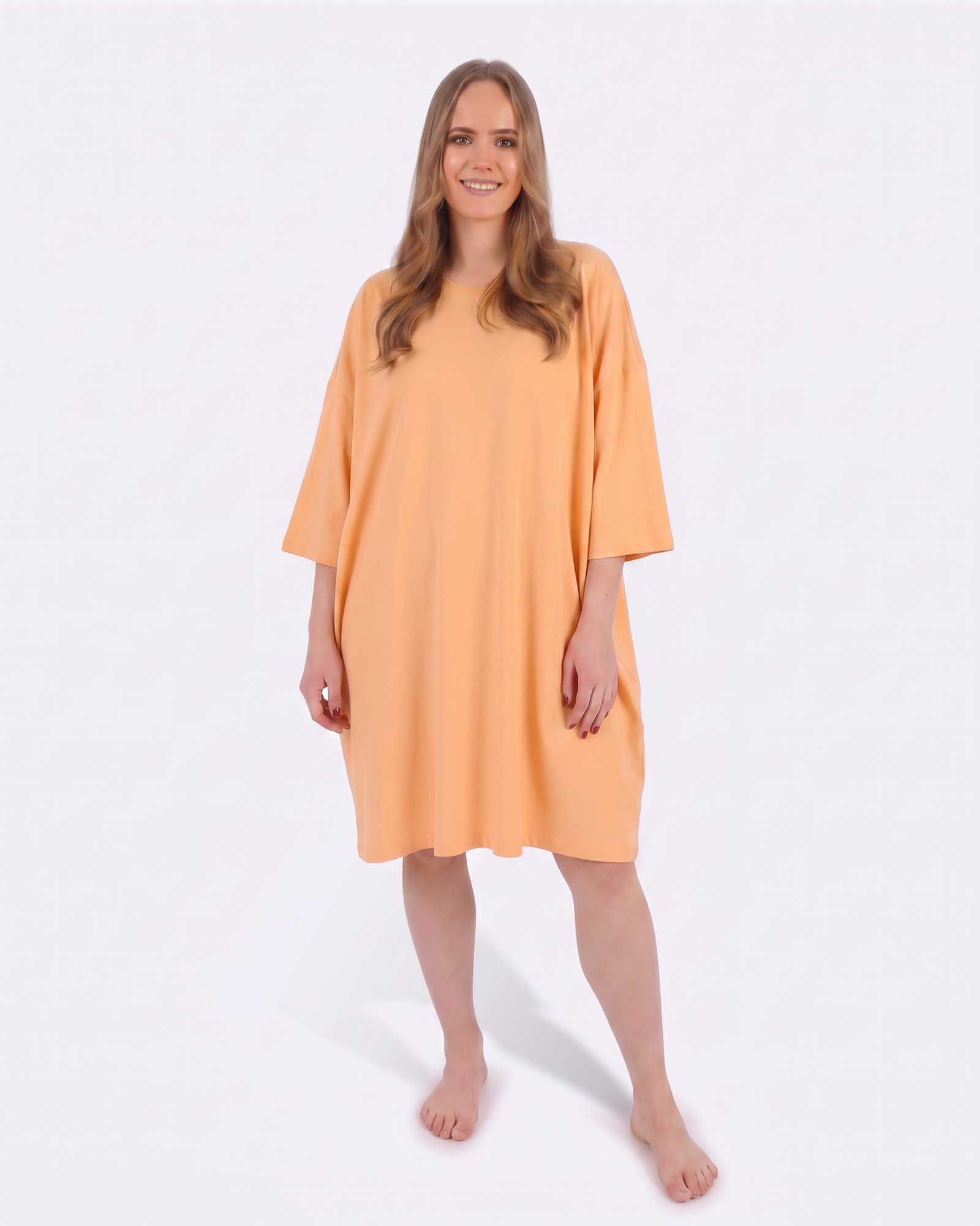 Soft Apricot Cozee Tee