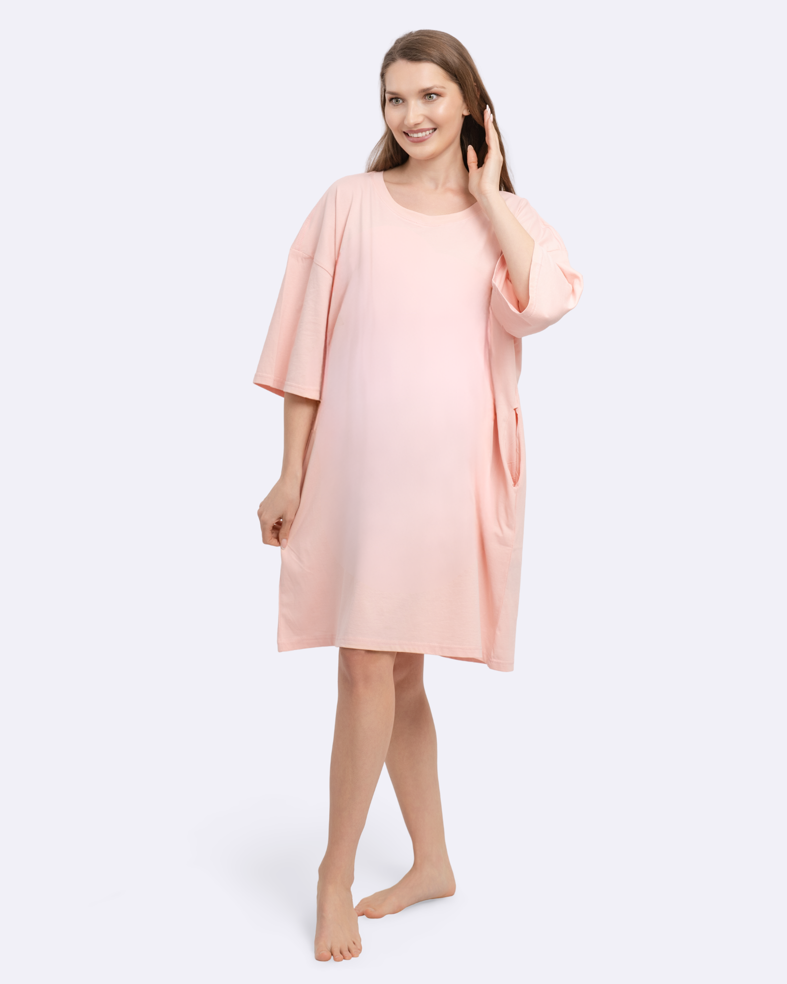 Powder Pink Cozee Tee