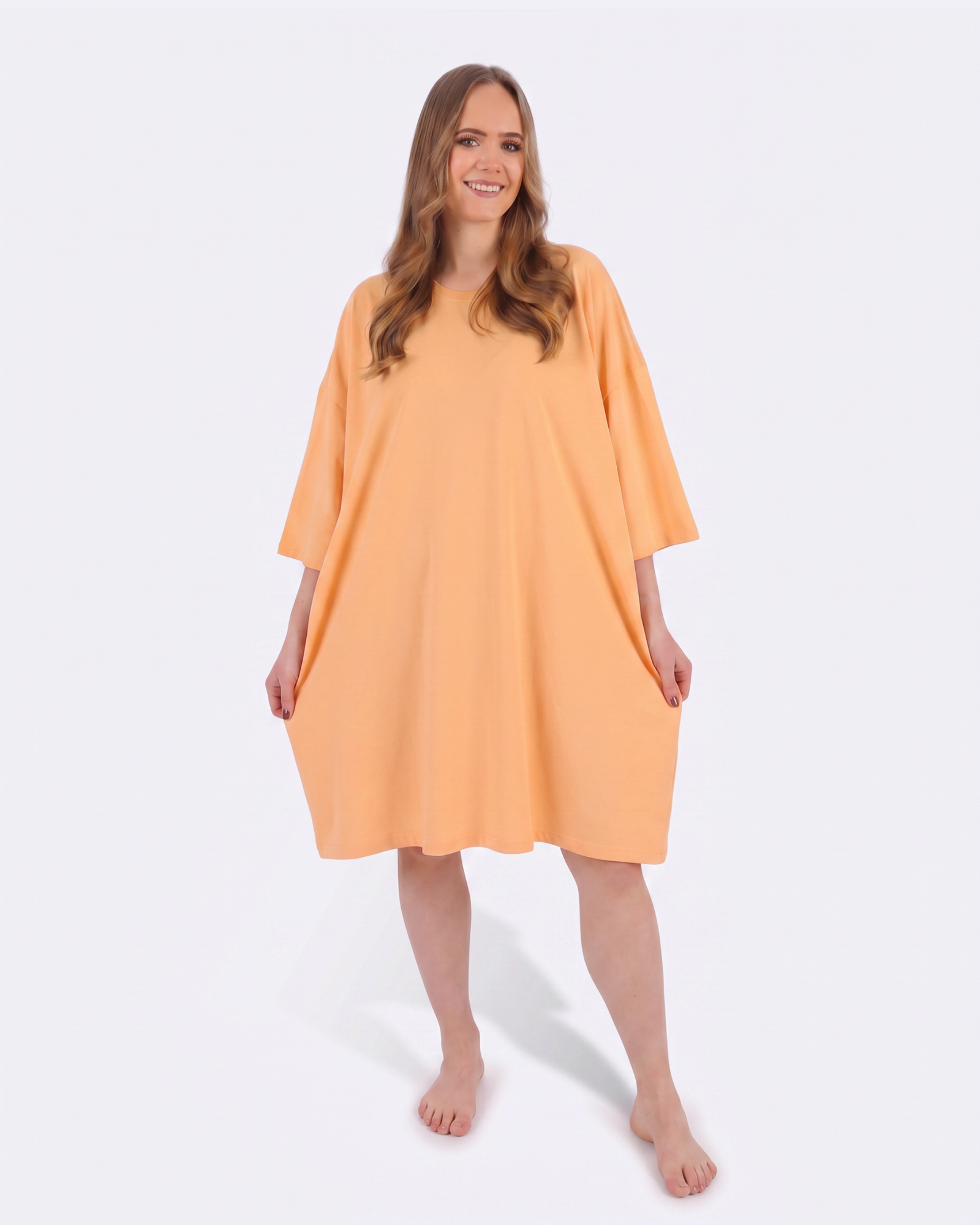 Soft Apricot Cozee Tee