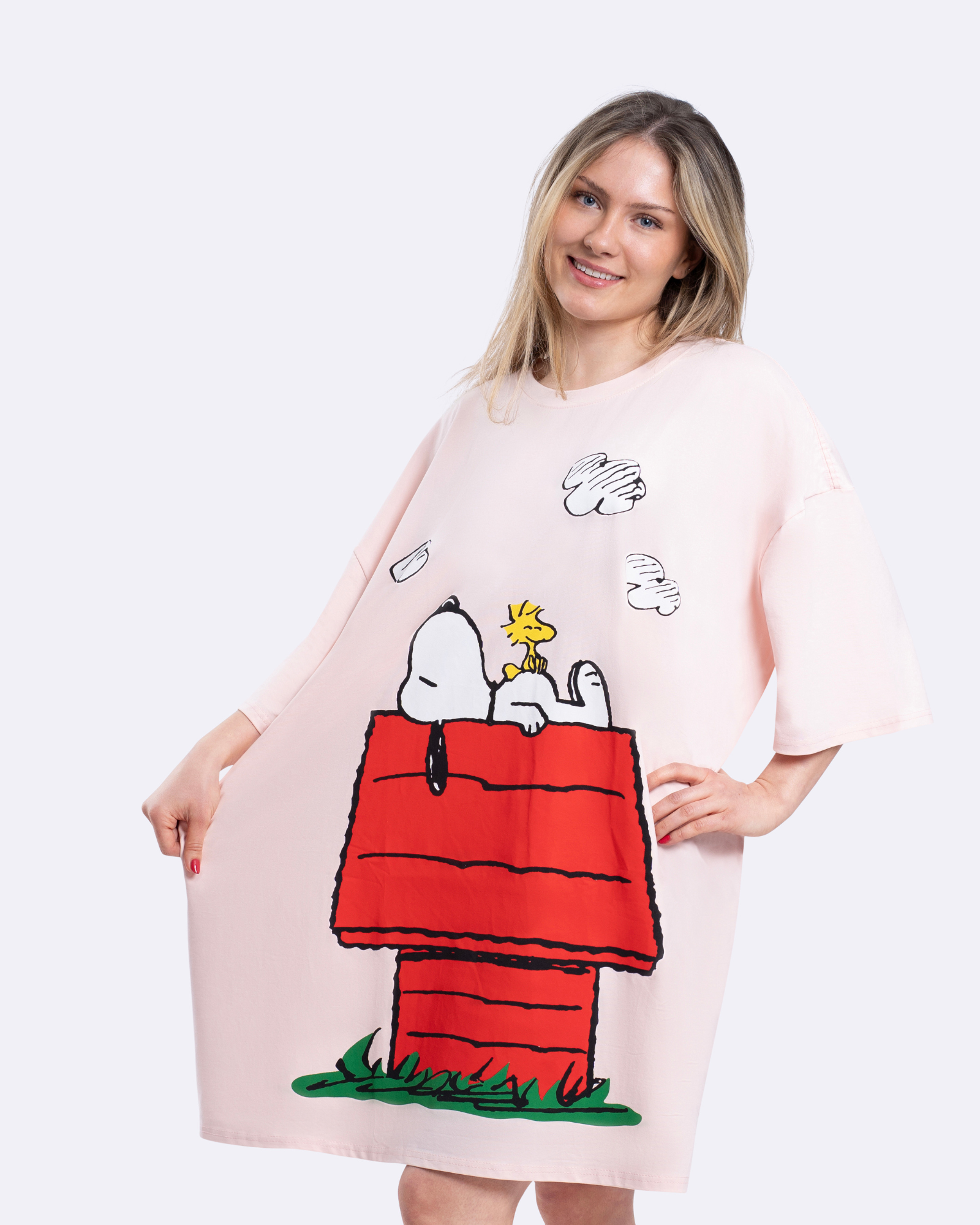 Snoopy House Rose Cozee Tee