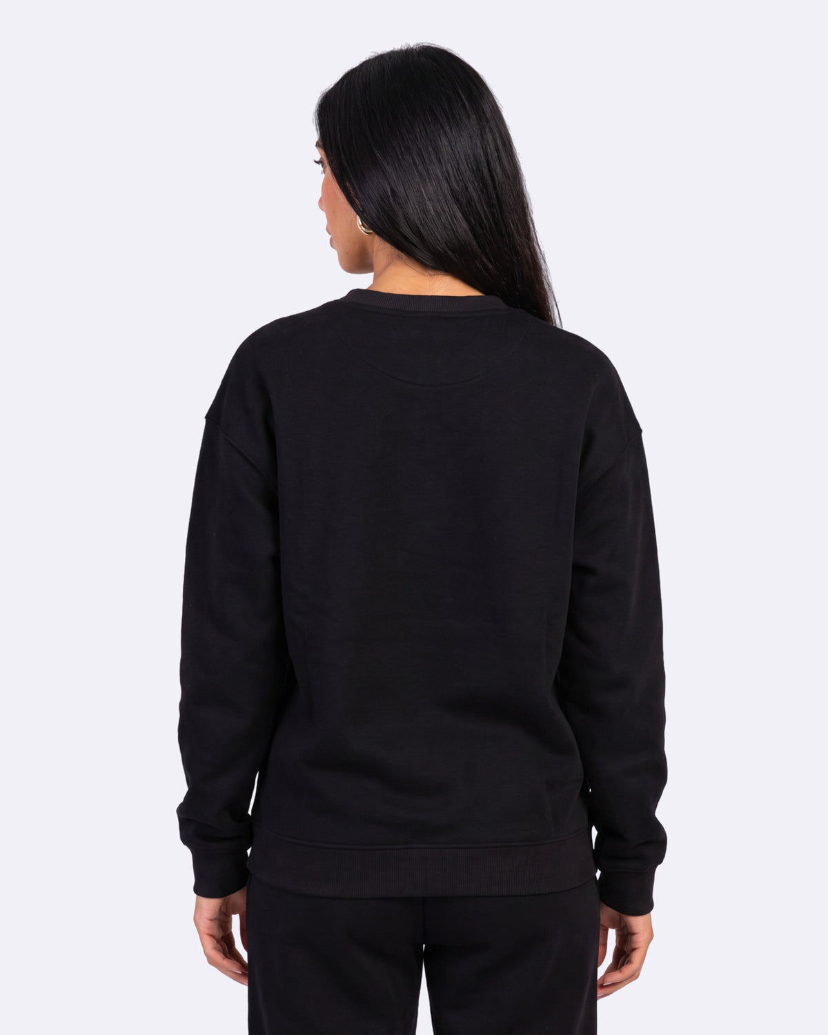 Cozee Cloud Sweatshirt – Black, back
