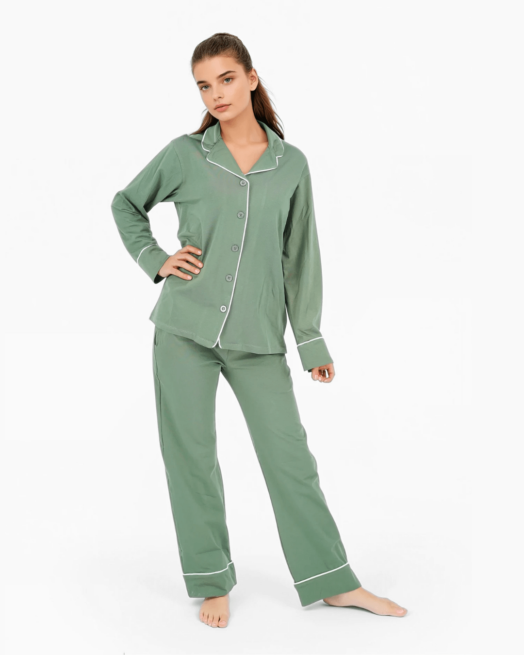 Forest Green Pyjamas - Cozee