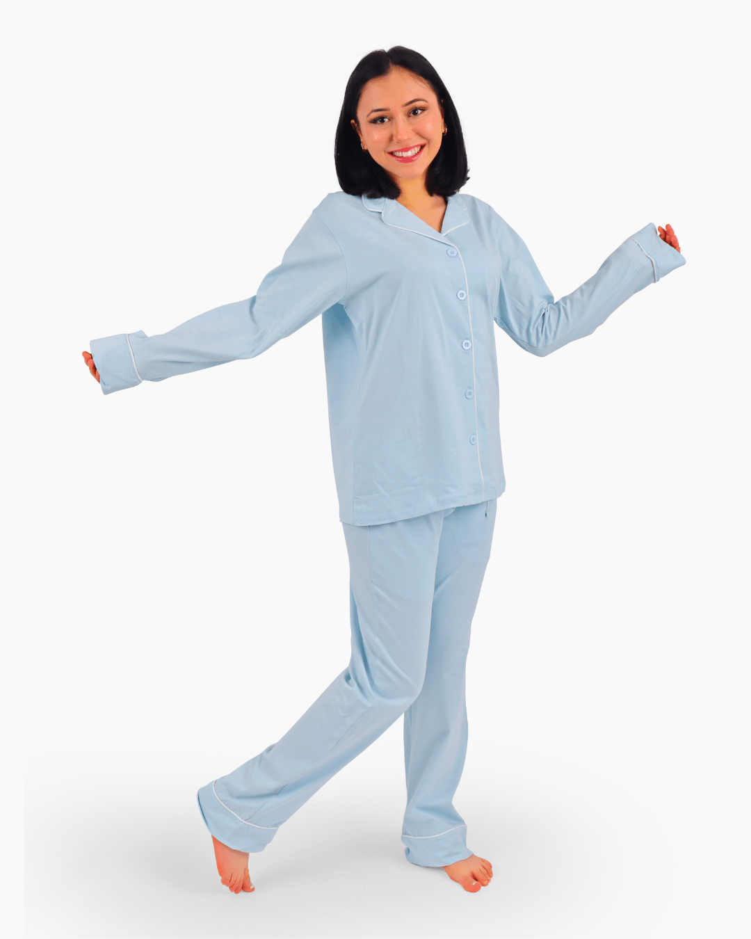 Light Blue Pyjamas - Cozee