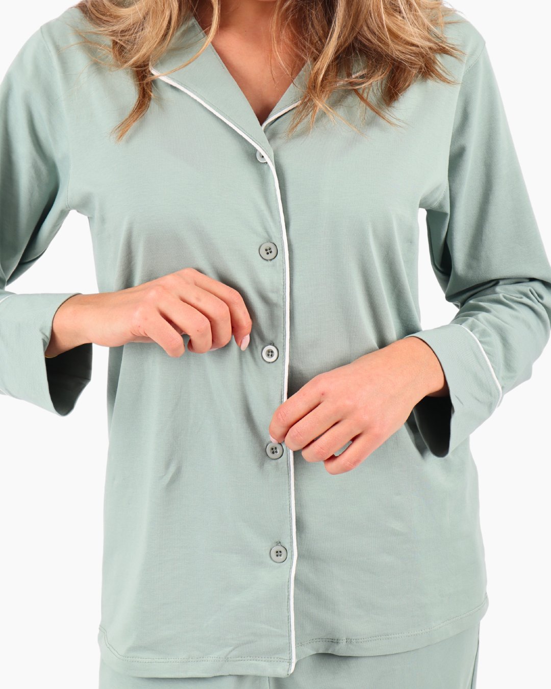 Sage Green Pyjamas - Cozee