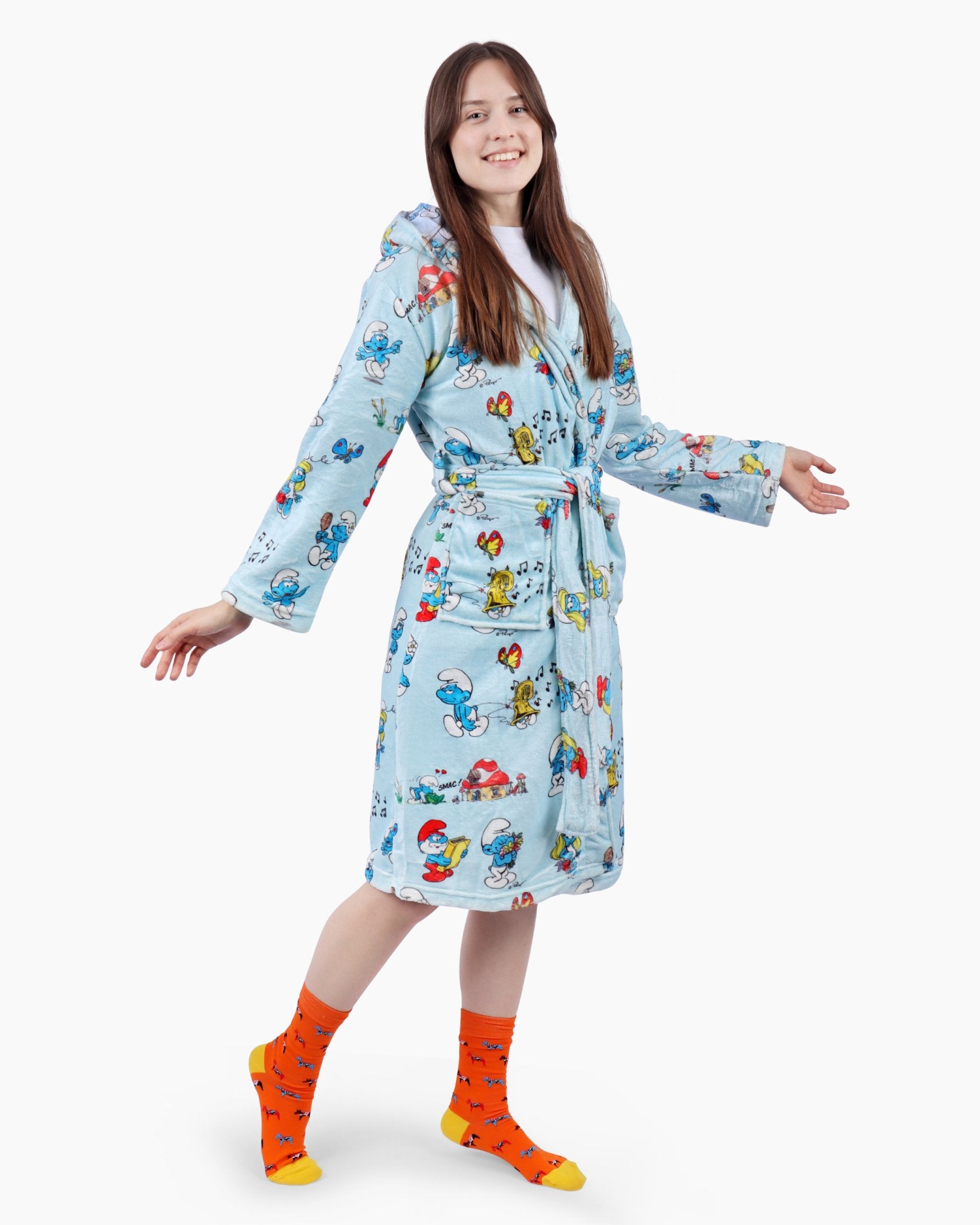 Smurfs Robe - Cozee