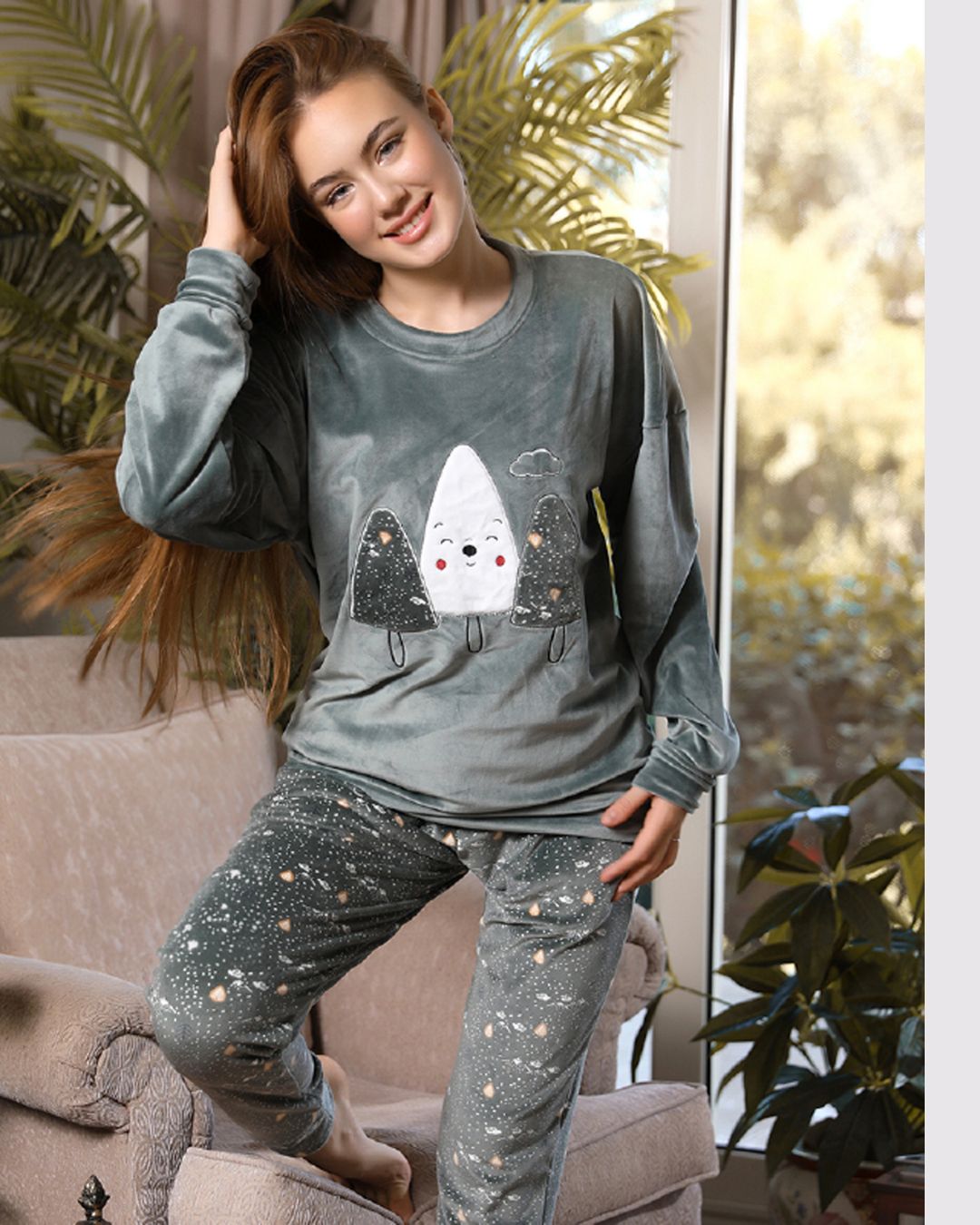 Mountains Pyjama Set - Cozee